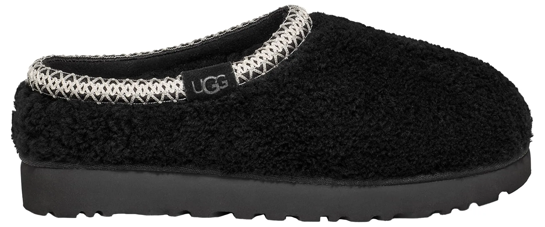 UGG Tasman Maxi Curly Pantofole Donna Nere