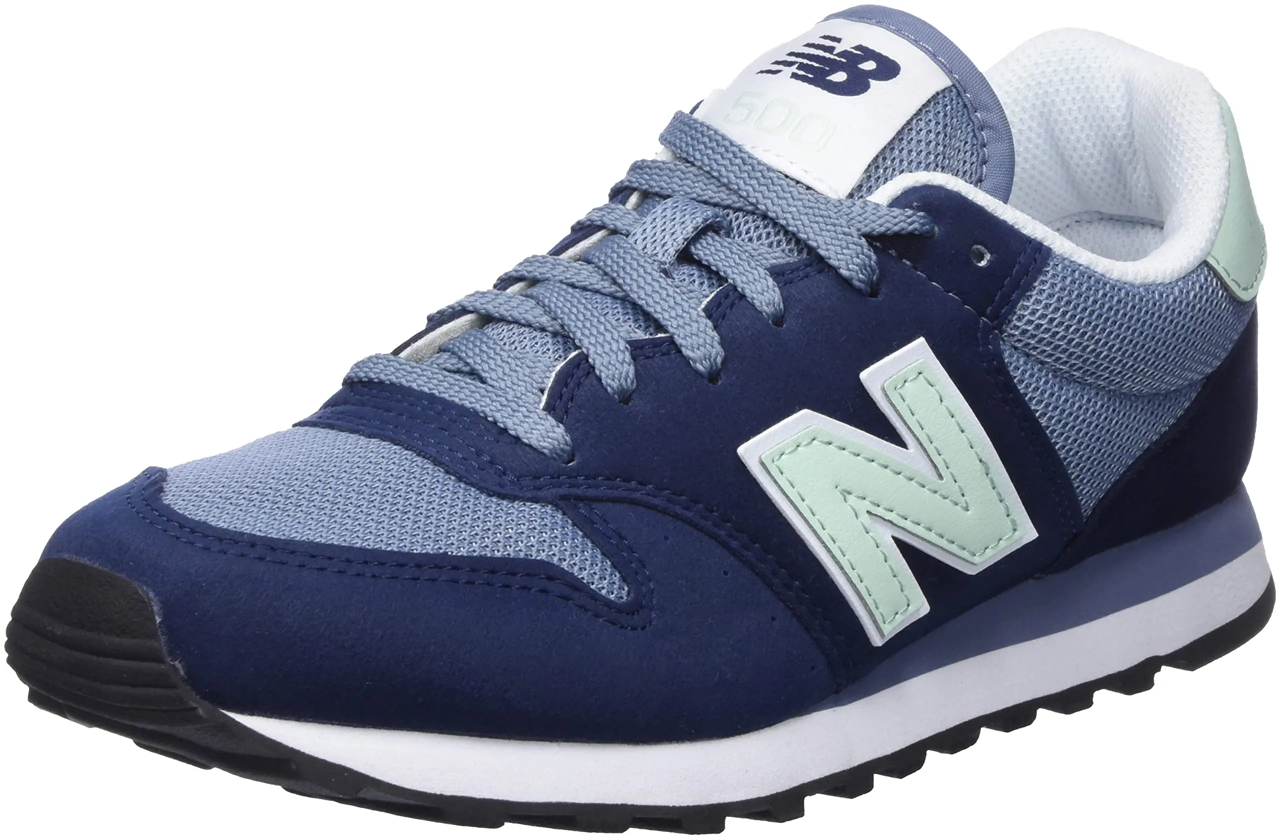 New Balance 500v1 Donna - Sneaker Navy/Bianco