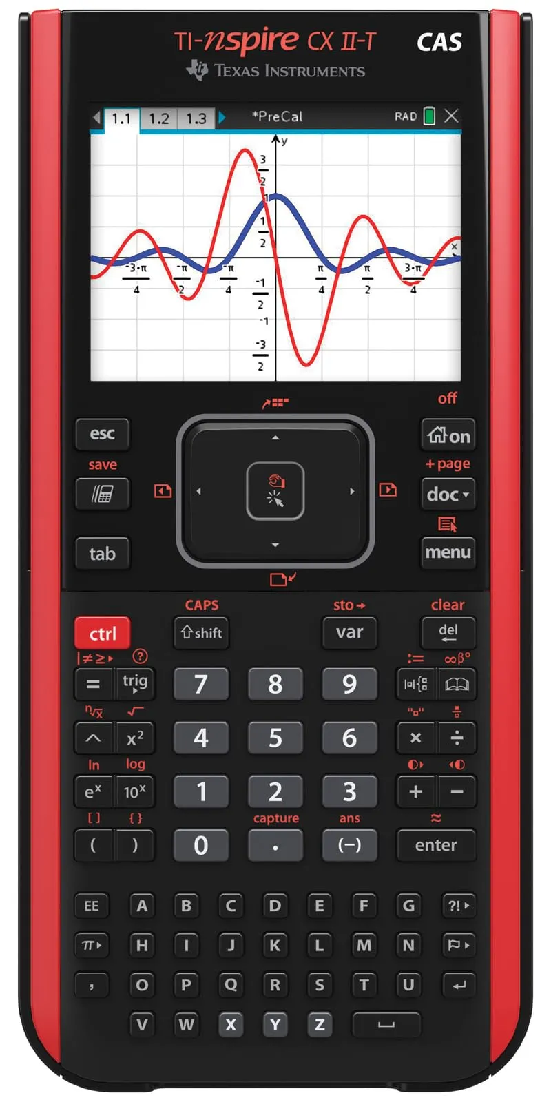 Texas Instruments TI-Nspire CX II CAS FC Calcolatrice Grafica