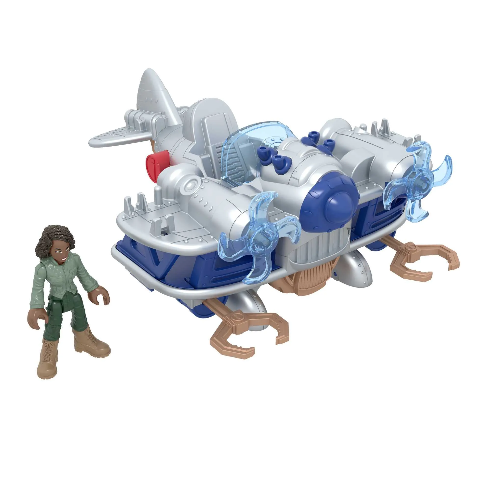 Imaginext Jurassic World Dominion - Air Tracker Kayla e il suo Aeroplano