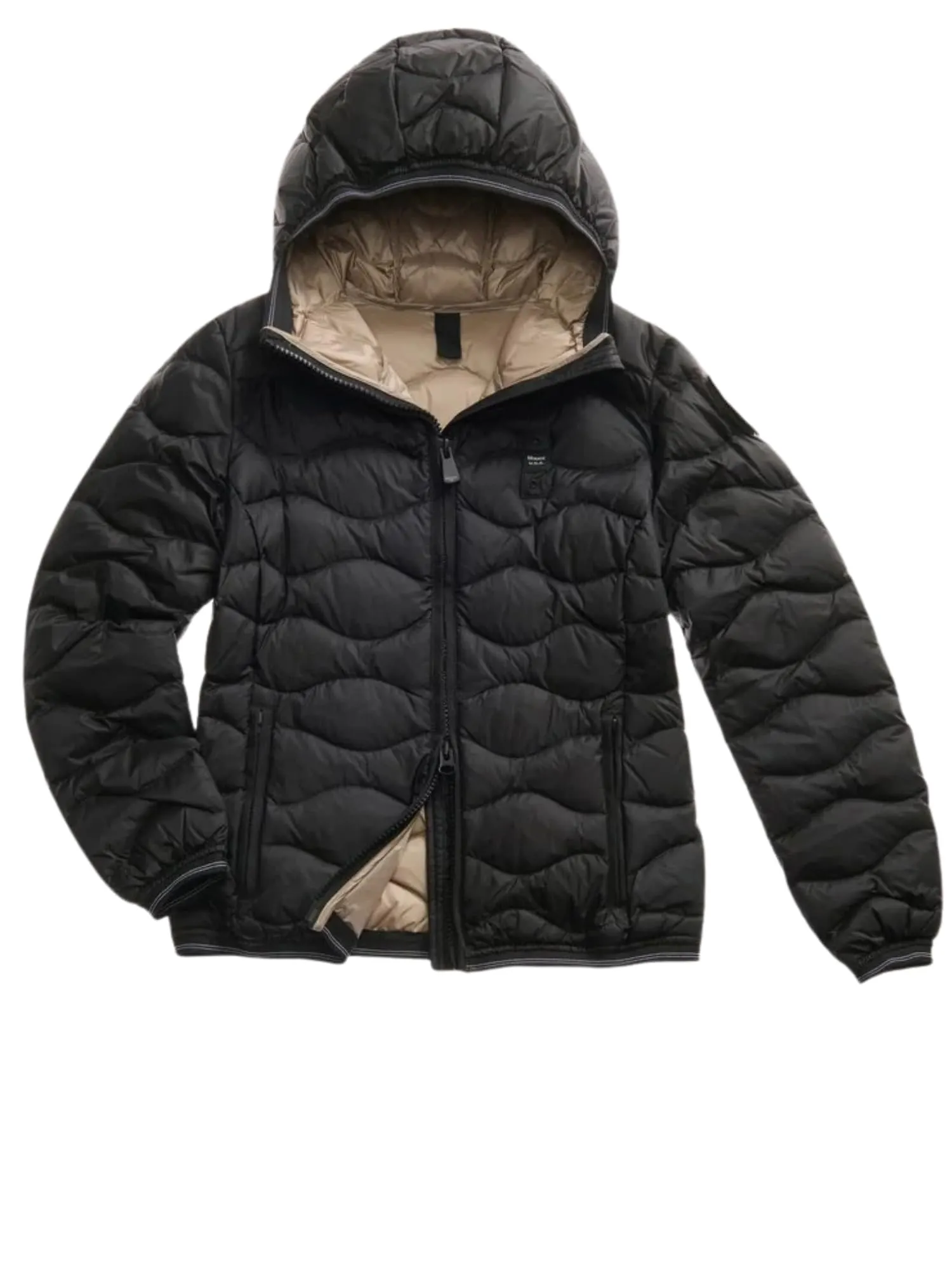 Blauer Piumino Donna Camelia Onde Orizzontali