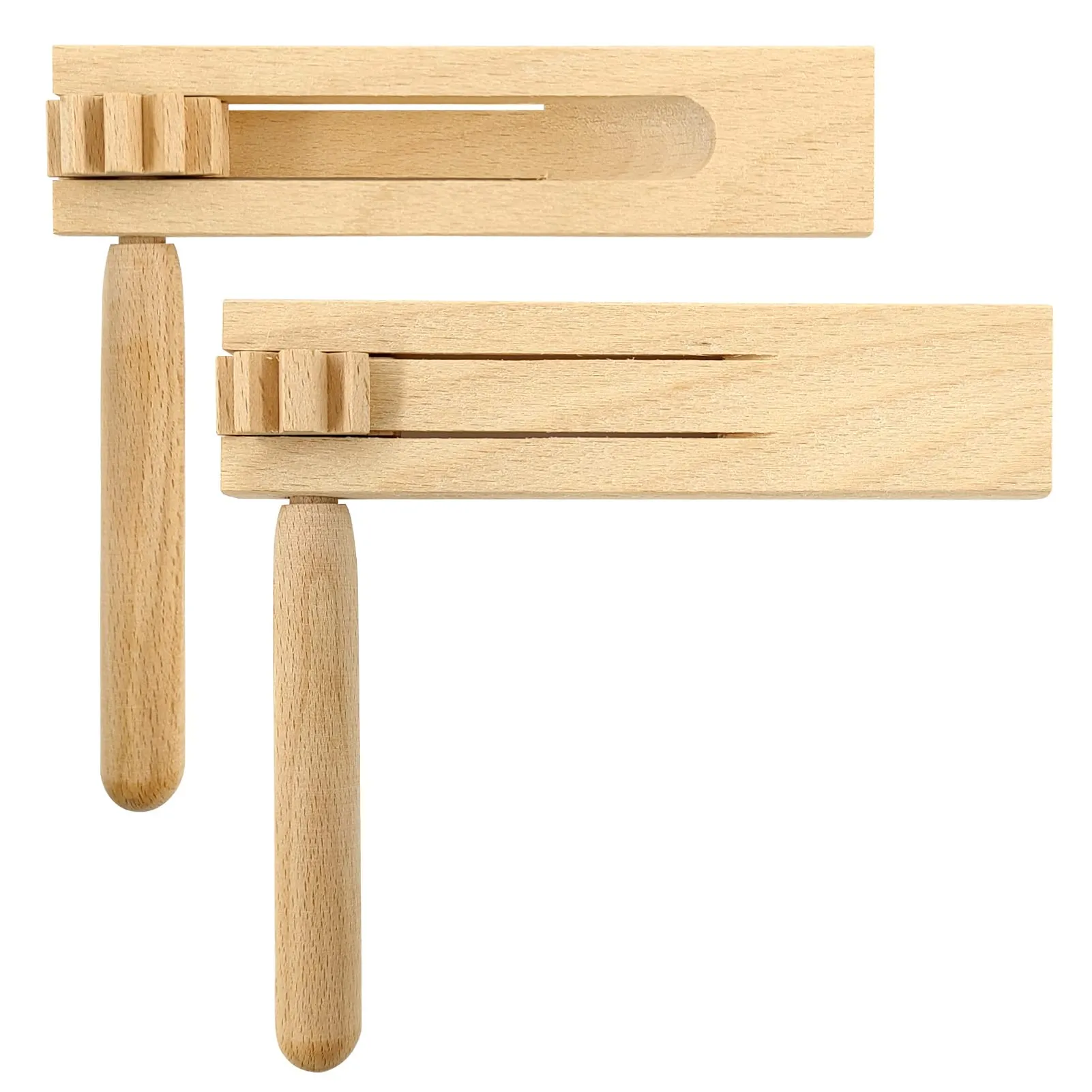 Cricchetti in Legno per Spinning - Set da 2 Pezzi