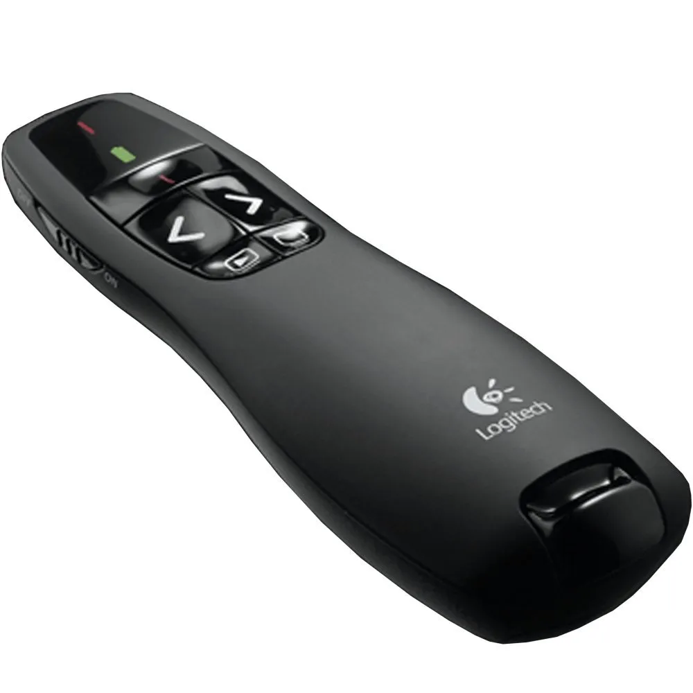 Logitech R400 Presenter Wireless con Puntatore Laser - Nero