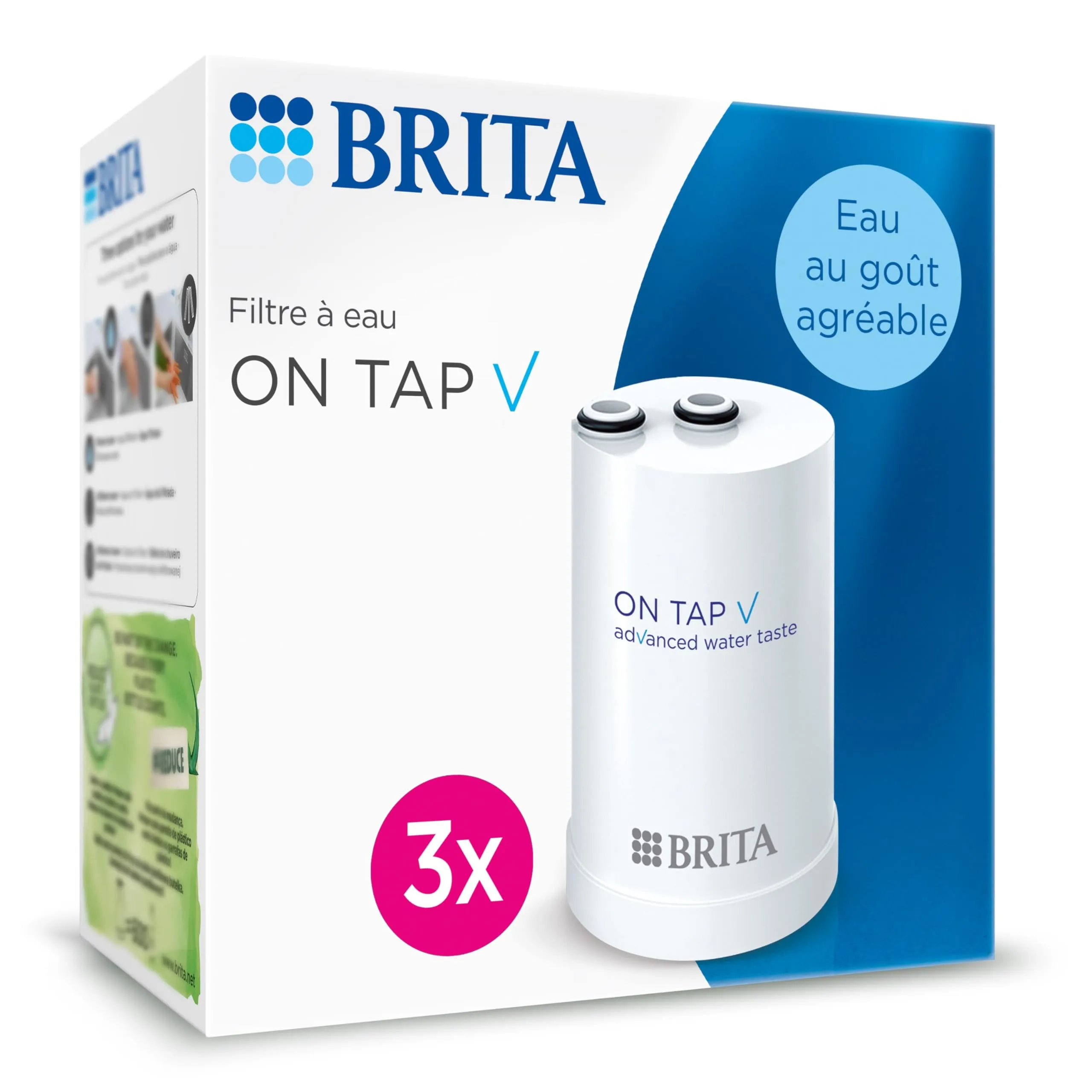 BRITA Filtri di Ricambio On Tap V (3 Pezzi)