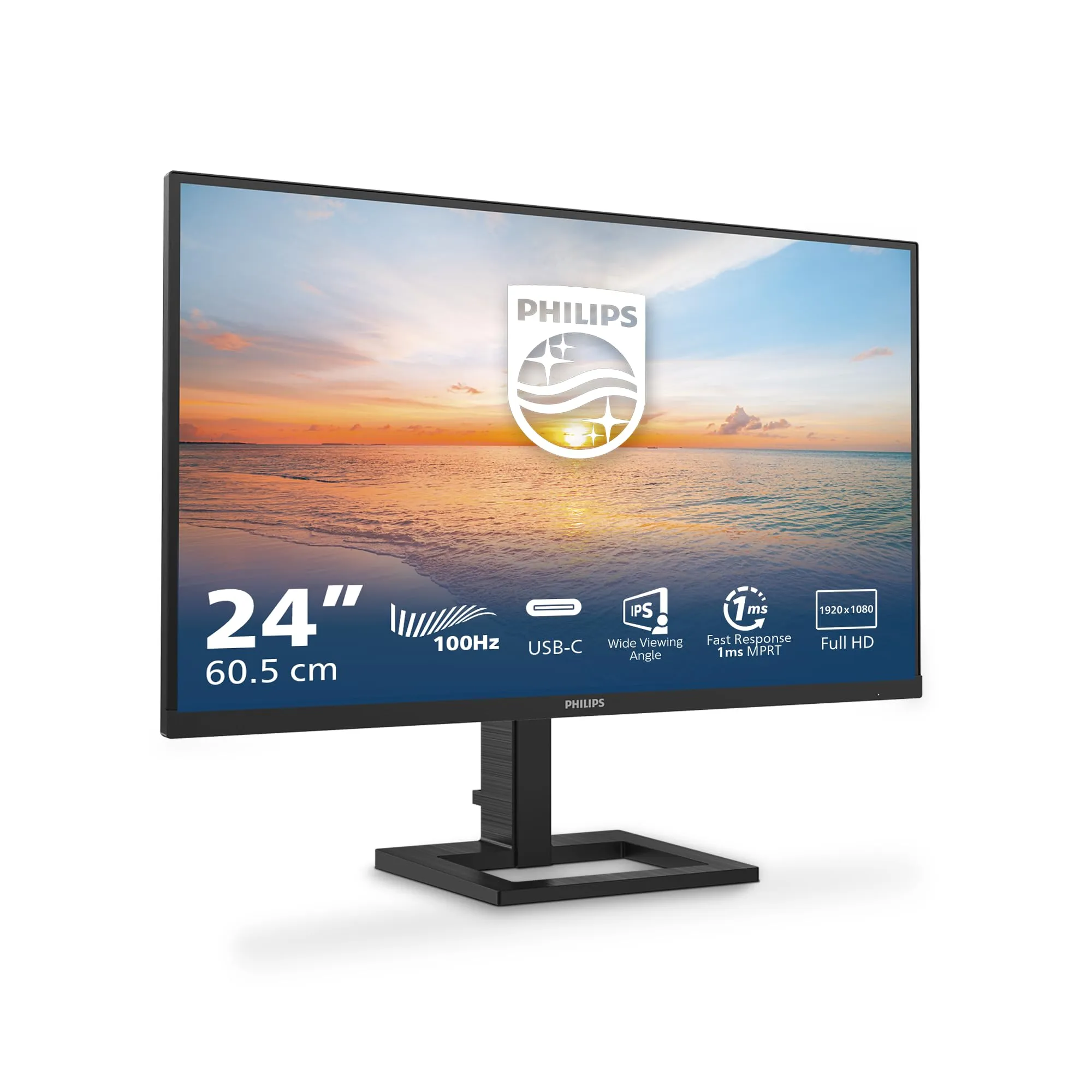 Monitor Philips 24E1N1300AM FHD 24 pollici con USB-C