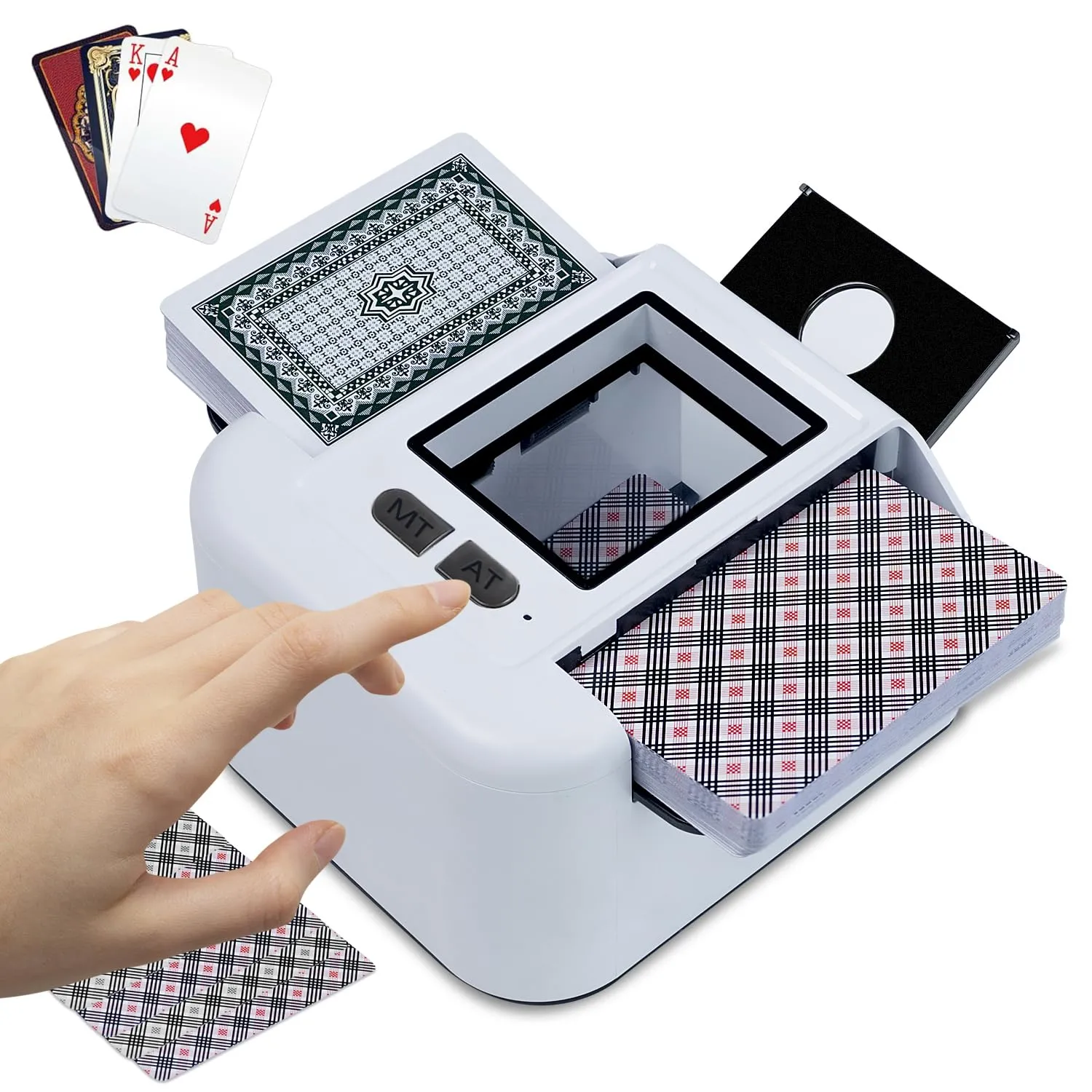 Mischia Carte Automatico Elettrico Ricaricabile