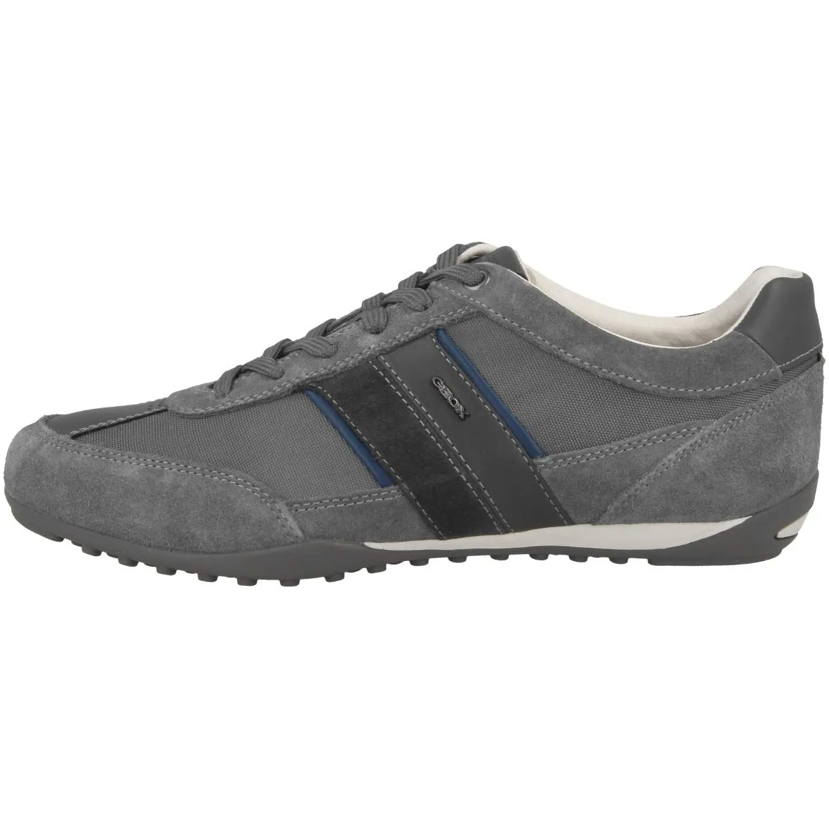 Geox U Wells C, Sneakers Uomo, Grigio