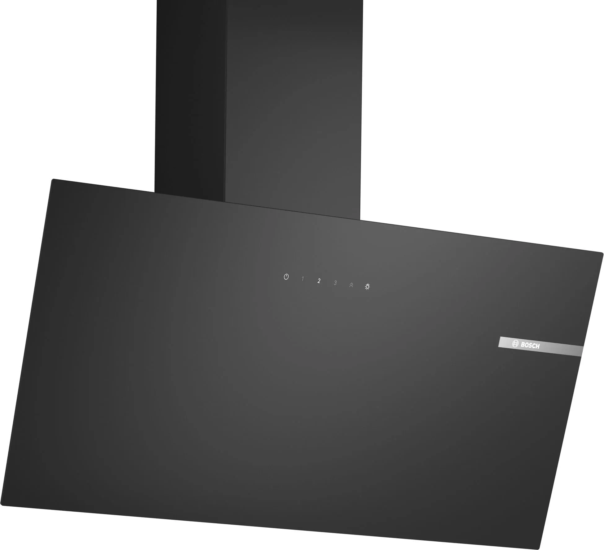 Bosch DWK85DK60 Serie 2, Cappa a parete, 80 cm, Vetro nero