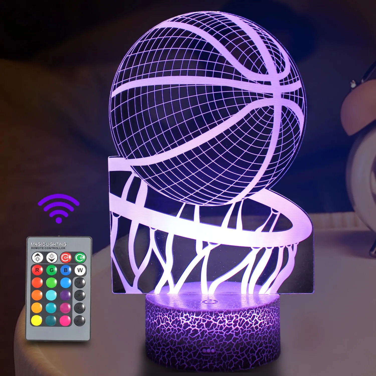 JOLLYEEP Luce Notturna Pallacanestro per Bambini