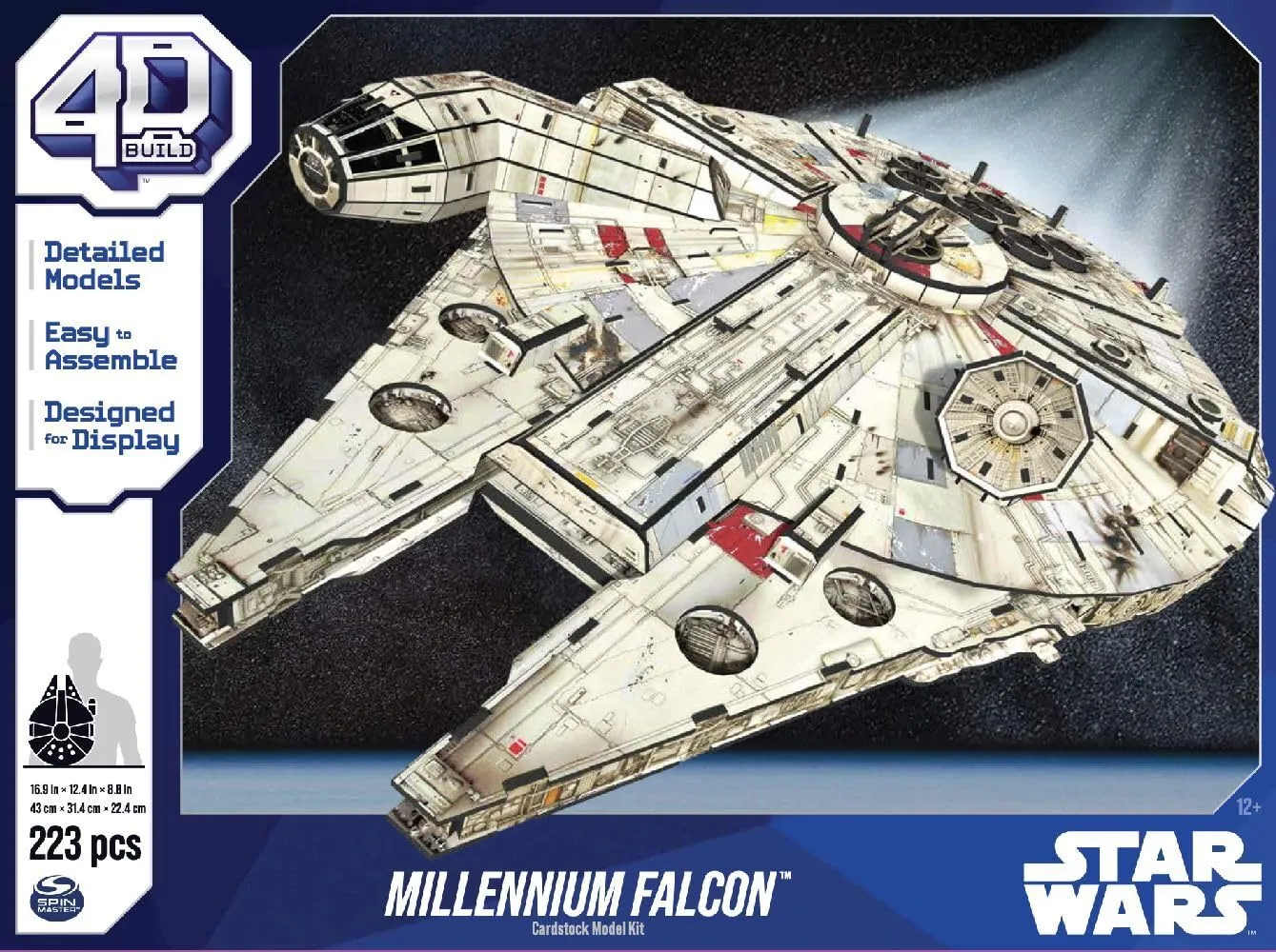 Millennium Falcon 4D Build
