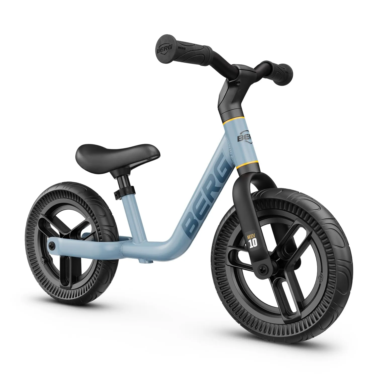 Berg MOOV 10 pollici - Bici senza pedali per bambini (Blu)