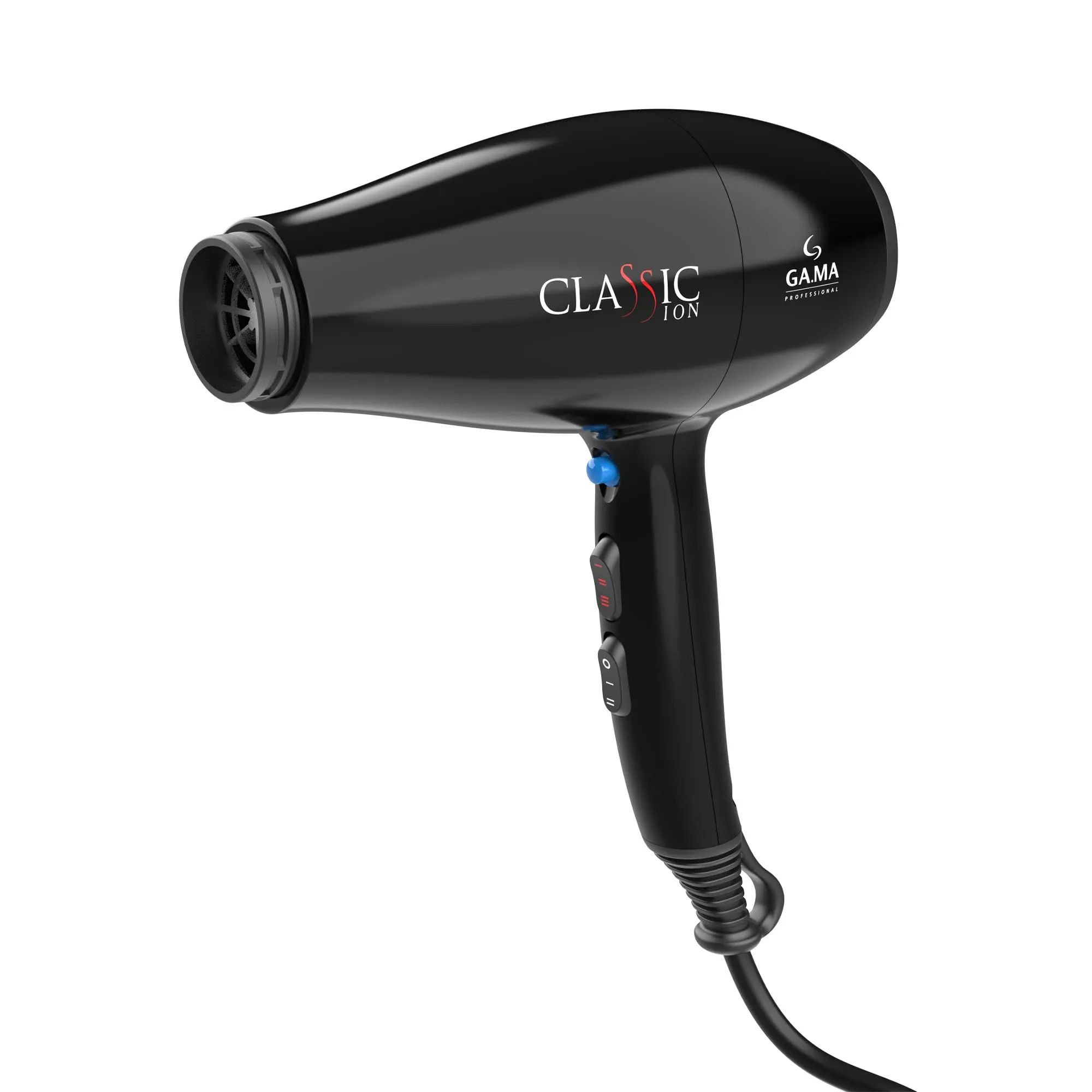 GA.MA Italy Professional Asciugacapelli Classic Ion Nero