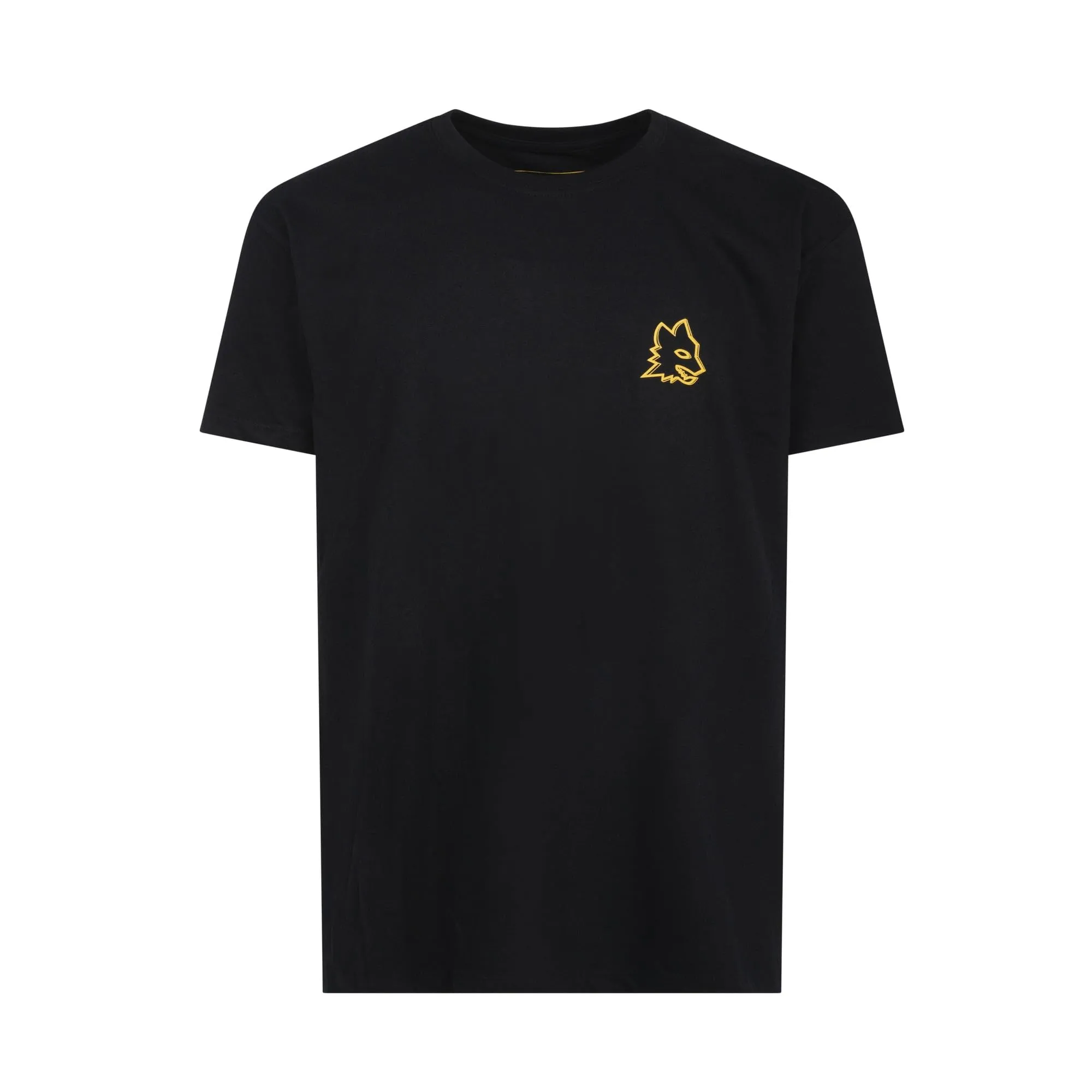 AS Roma T-Shirt Lupa Nera 3D - Taglia M, Adulto