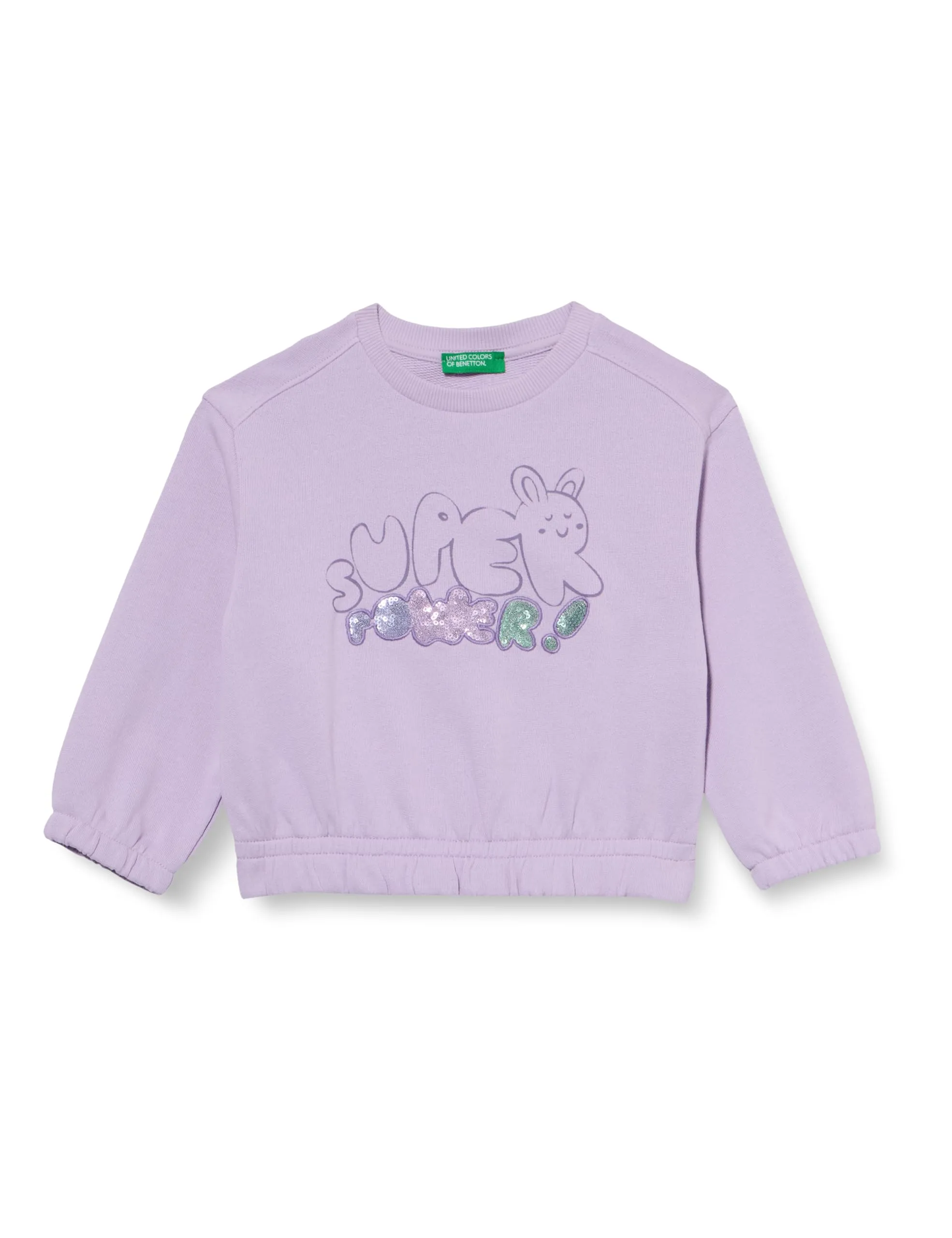 United Colors of Benetton Maglia Girocollo Manica Lunga Donna
