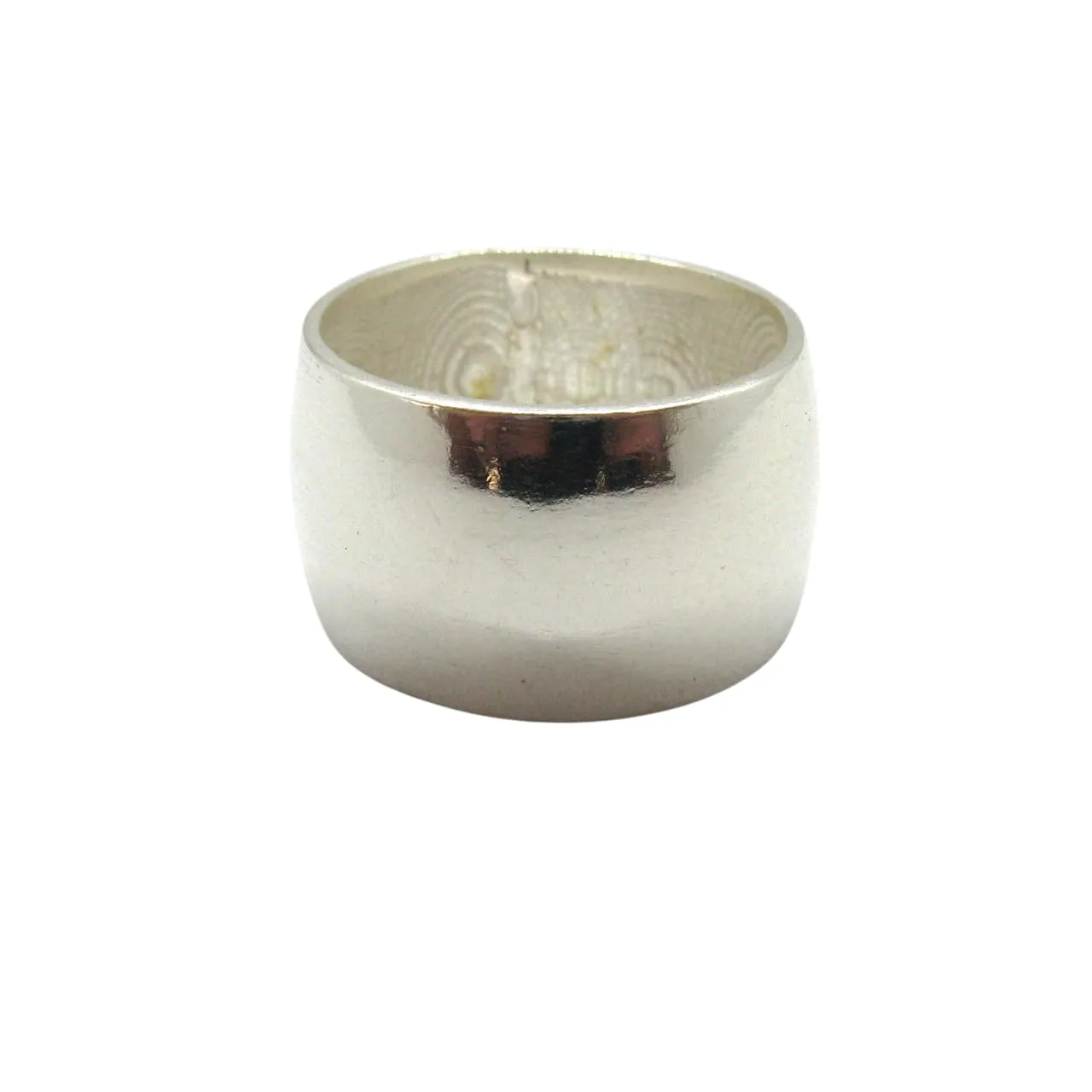 Anello in argento 925 largo 12mm R001915 Empressjewellery