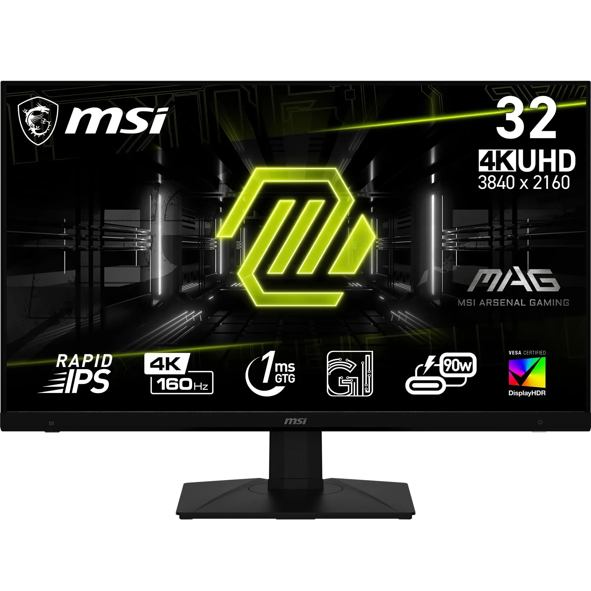 MSI MAG 322UPF: Monitor Gaming 32" UHD 160Hz per un'Esperienza Visiva Immersiva