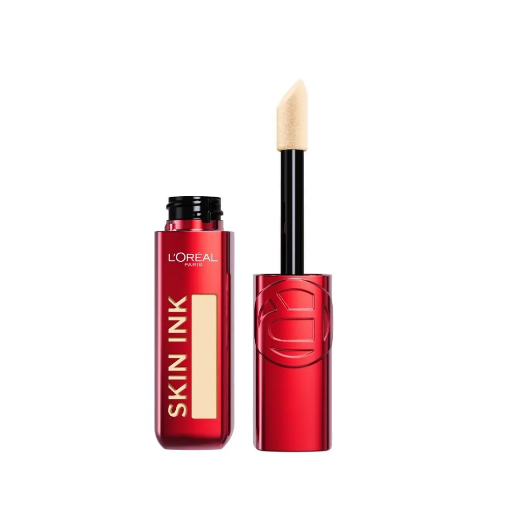 L'Oréal Paris Infallible Skin Ink Fondotinta Correttore 2 in 1 Light Warm 100