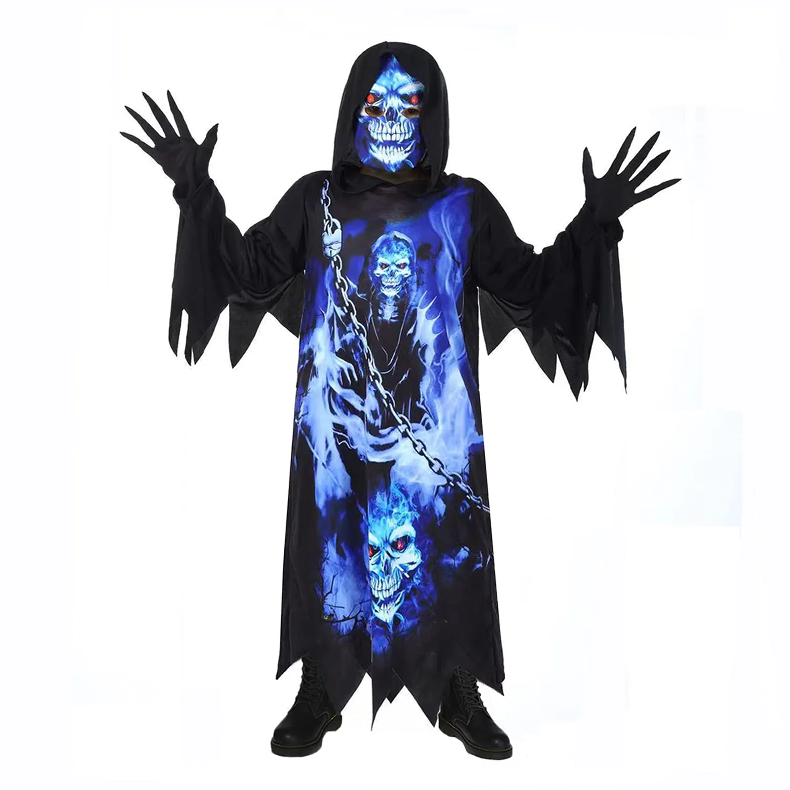 Sincere Party Costume da Triste Mietitore per Bambini