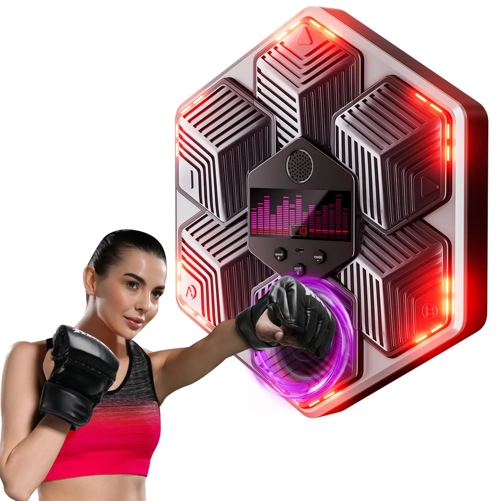 Yorraka Music Boxing Machine: Allenamento di Boxe Musicale Interattivo per Adulti
