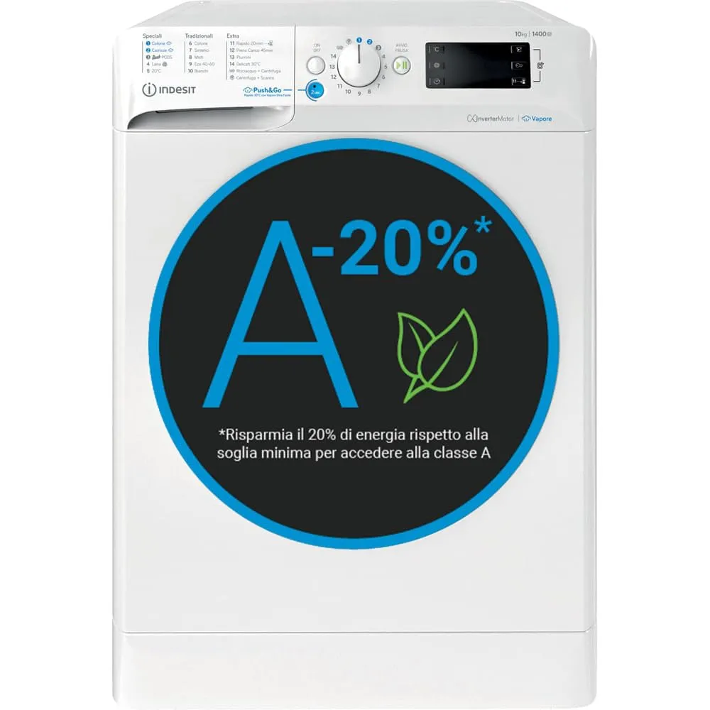 Indesit BWE 101498X WKV IT Lavatrice 10Kg Carica Frontale
