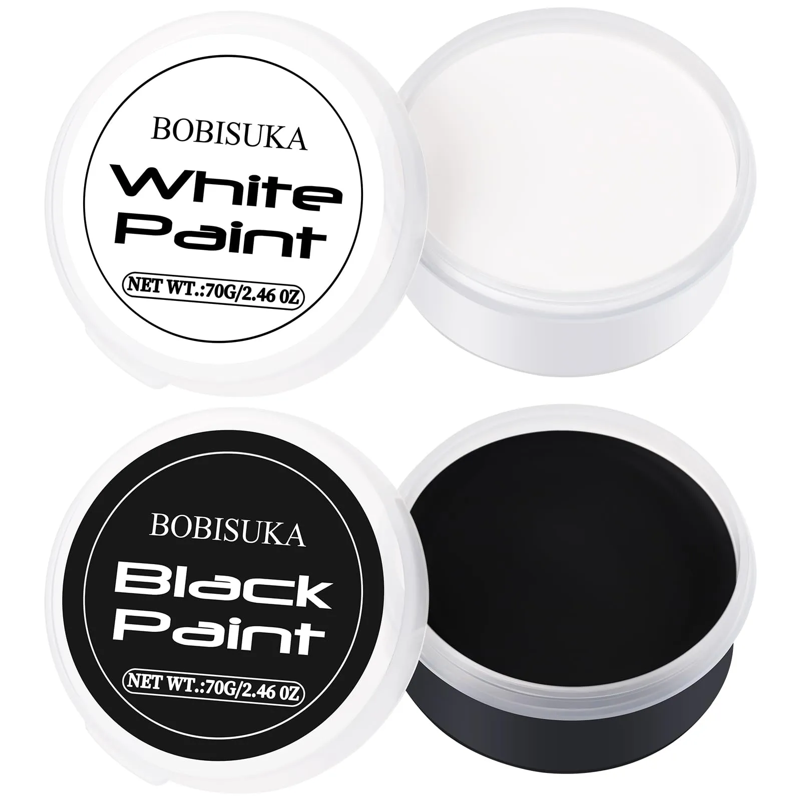 BOBISUKA Trucco Viso Bianco e Nero