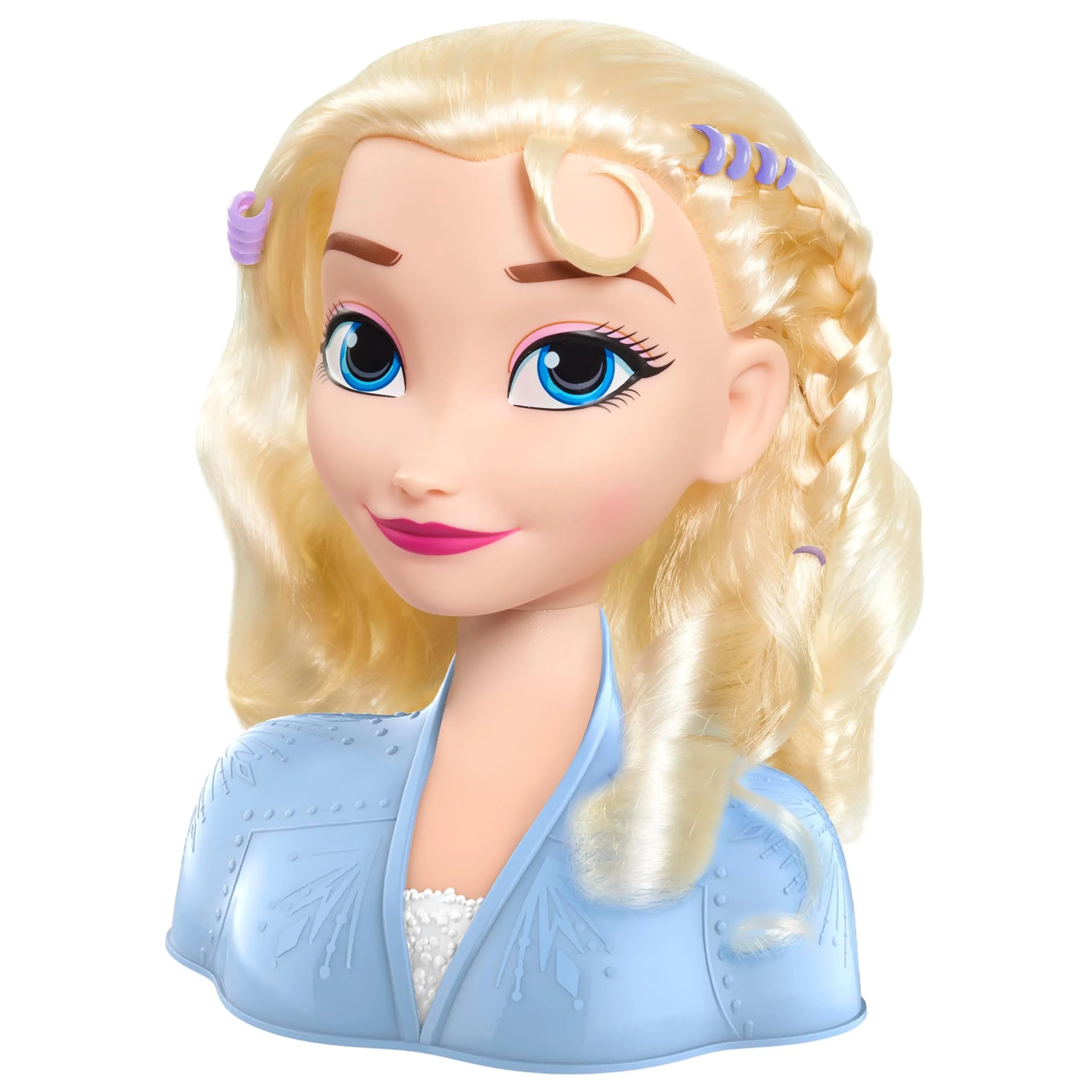 Testa da Pettinare di Elsa Frozen 2 Disney - 17 Accessori Inclusi