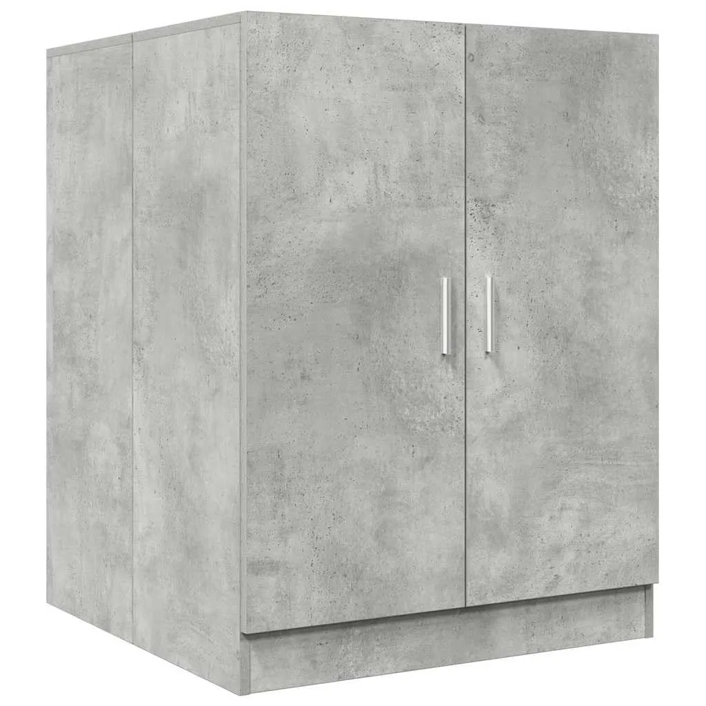 Mobile per Lavatrice Grigio Cemento 70,5x71,5x91,5 cm vidaXL