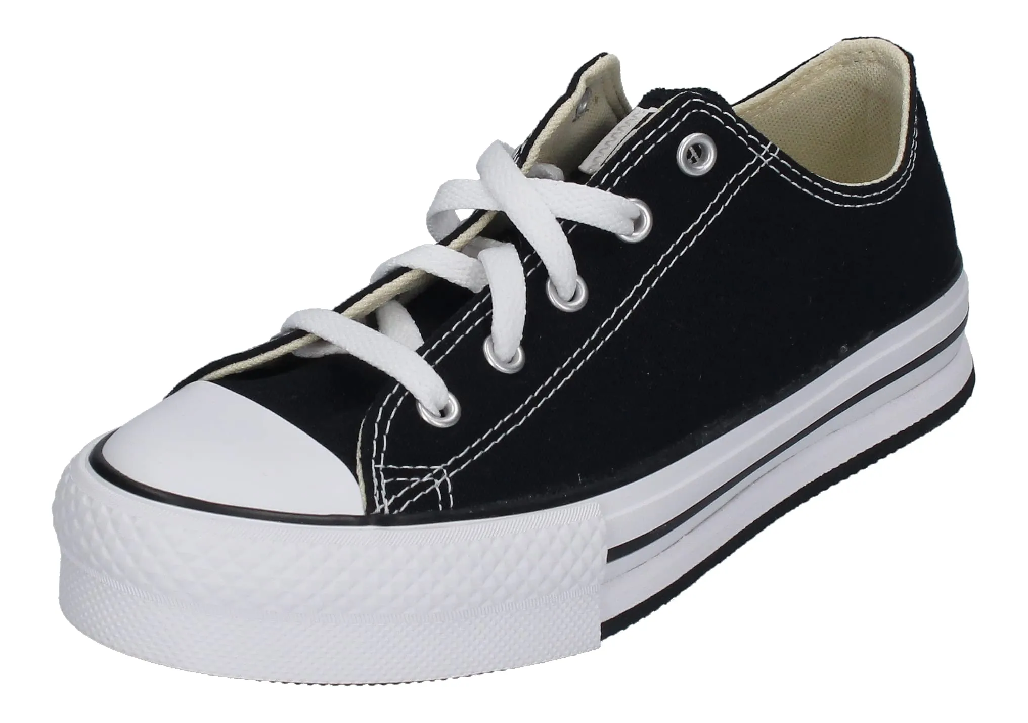 Converse Chuck Taylor All Star Eva Lift Platform Ox Nere - Taglia 37