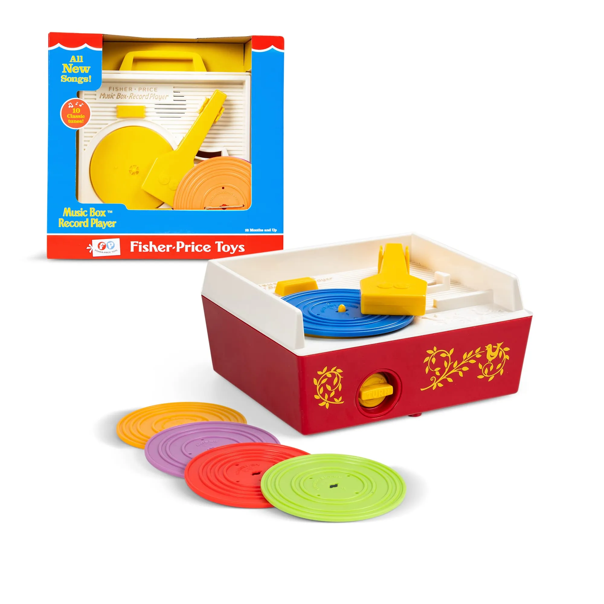 Fisher-Price Classici 1697 Music Box Record Player