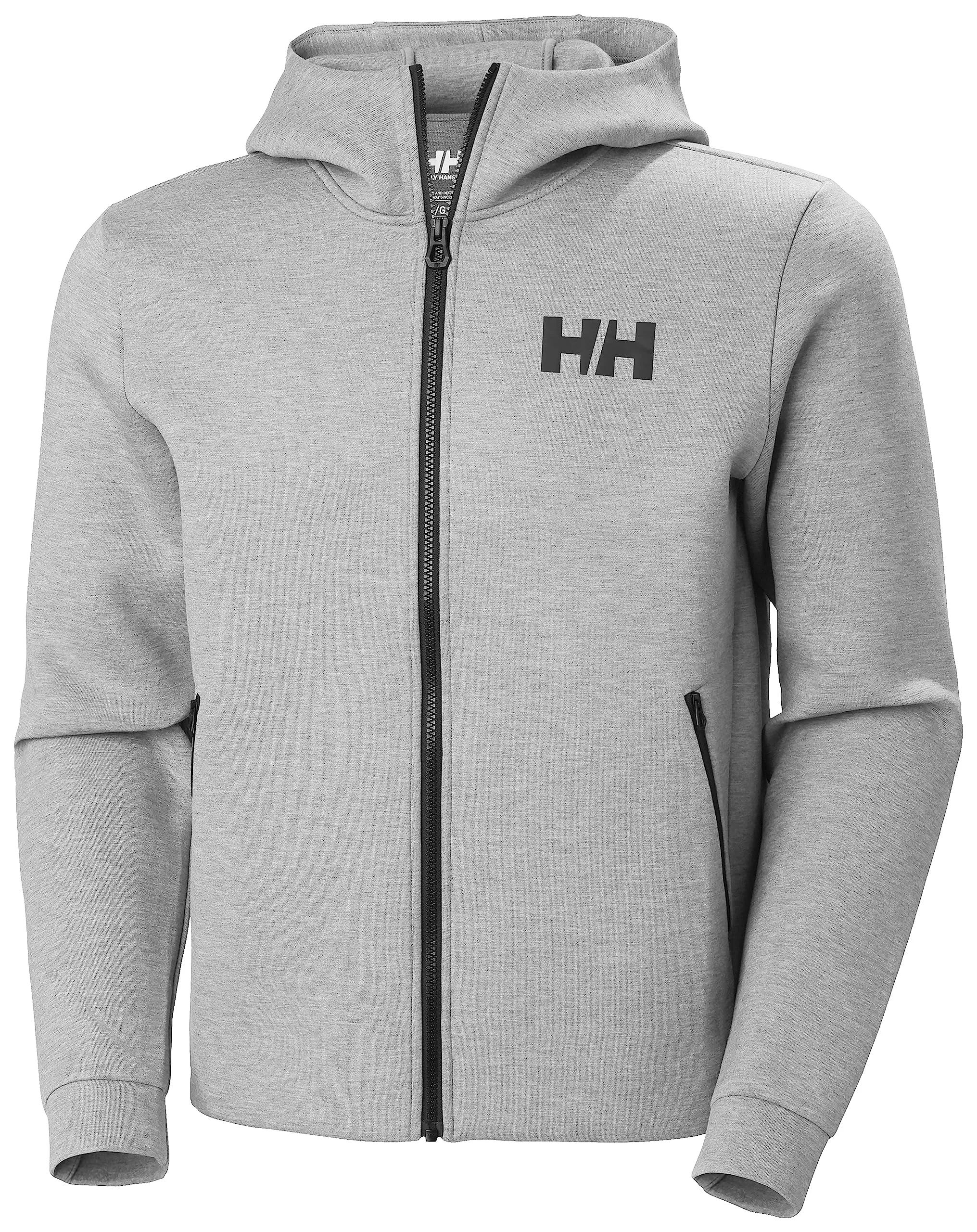 Helly Hansen Hydropower Ocean Full Zip Jacket 2.0 Uomo, Grigio Melange
