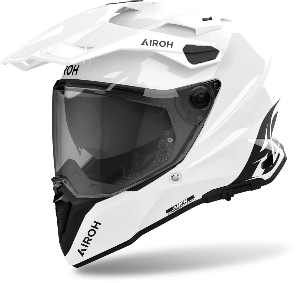 AIROH CASCO INTEGRALE COMMANDER 2 COLOR WHITE GLOSS