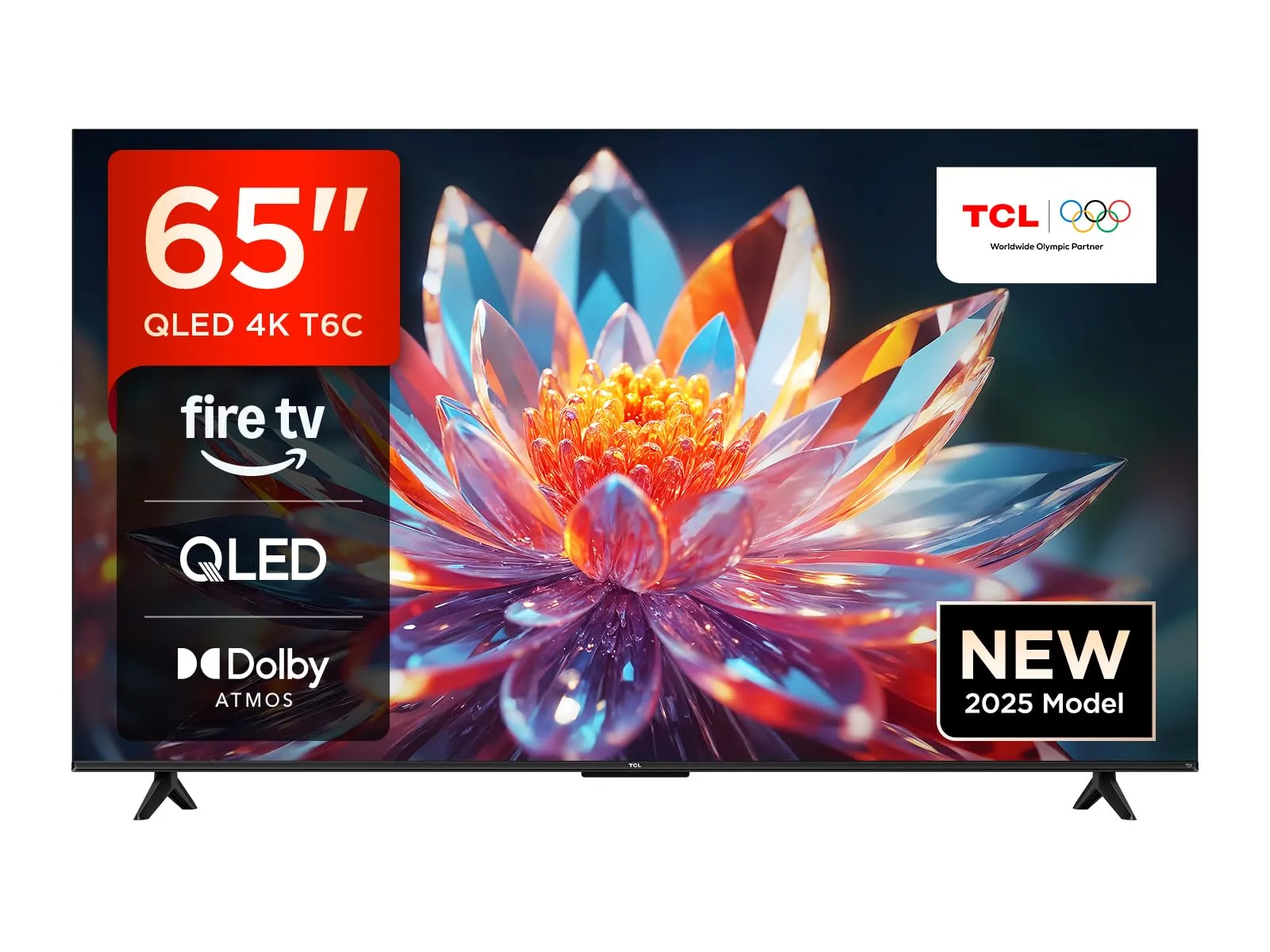 TCL 65T6C 65" QLED TV 4K HDR Fire TV