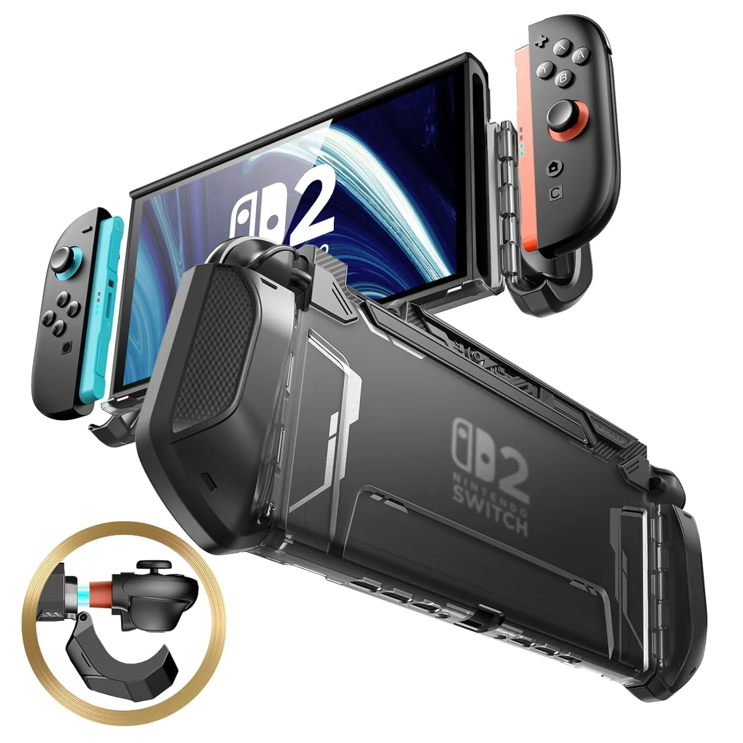 Mumba Blade Cover per Nintendo Switch 2 (2025) - Nero