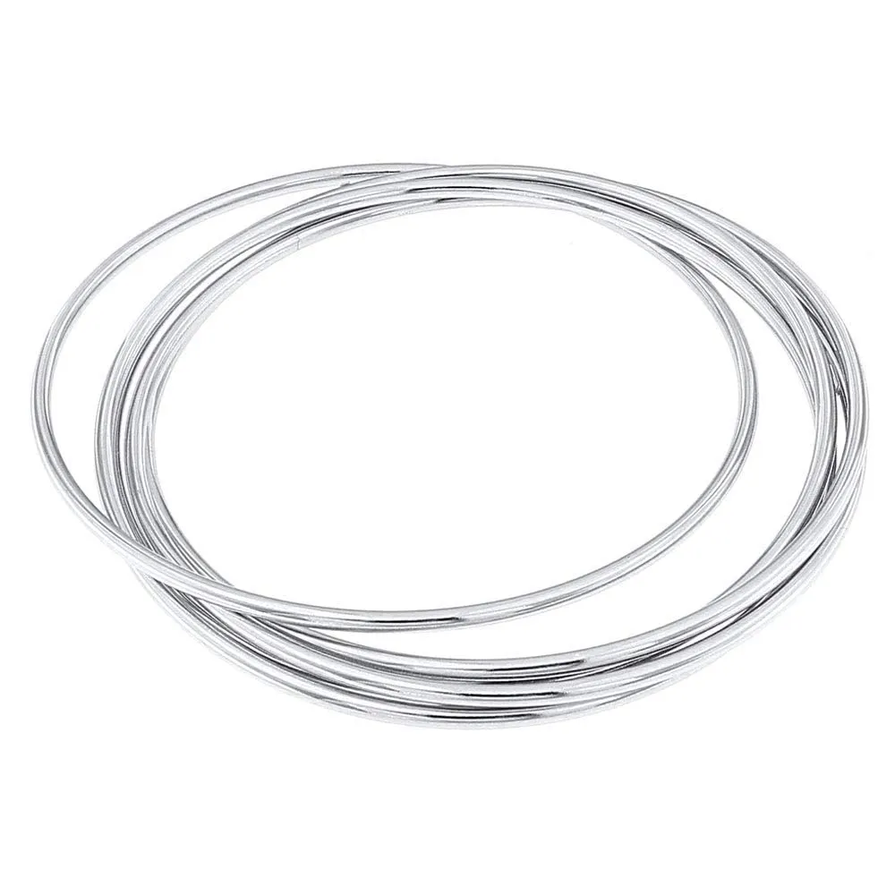 Bracciale Donna Argento 925 Cinque Cerchi Intrecciati Linea Italia Gioielli
