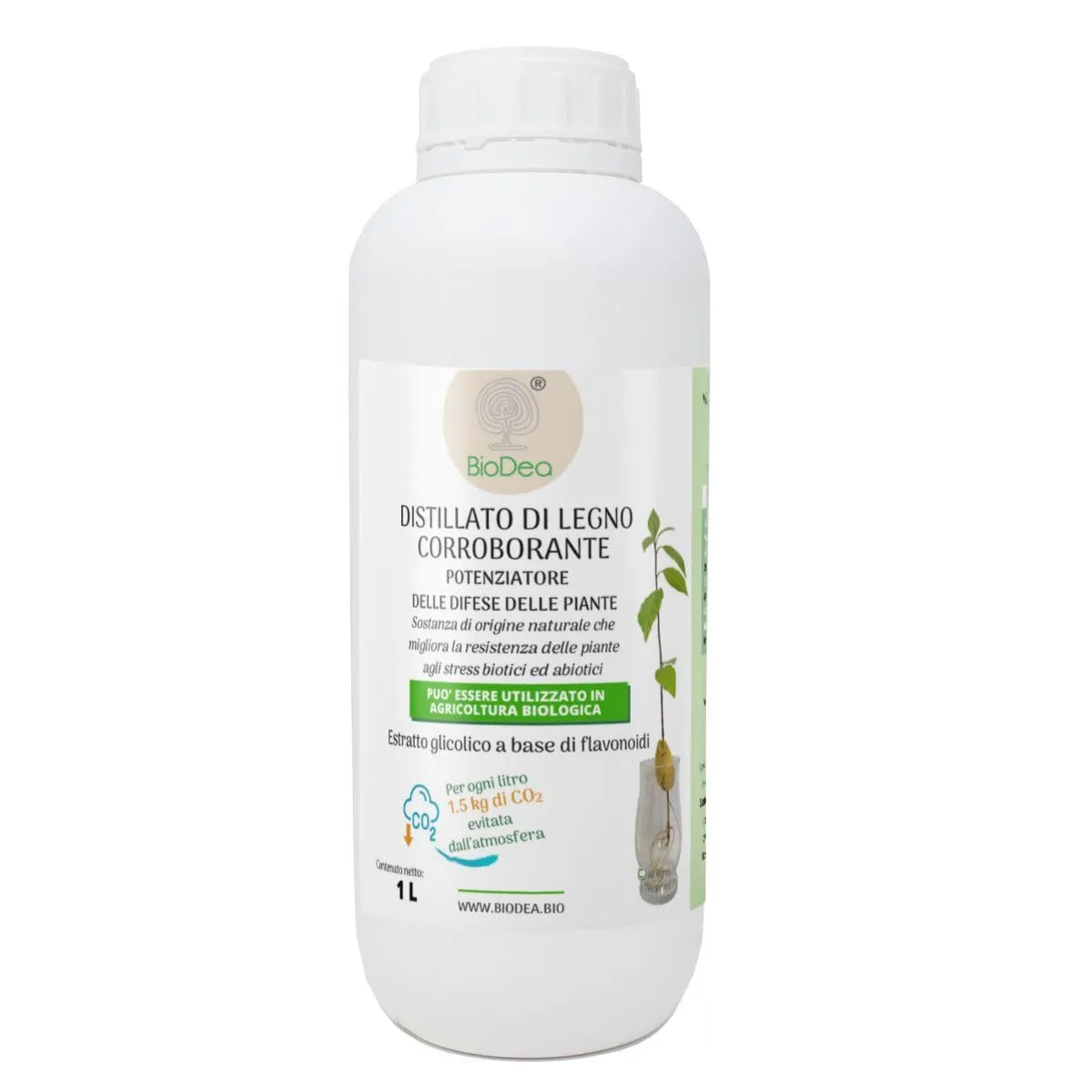 Distillato di Legno Corroborante Potenziatore della Difesa delle Piante