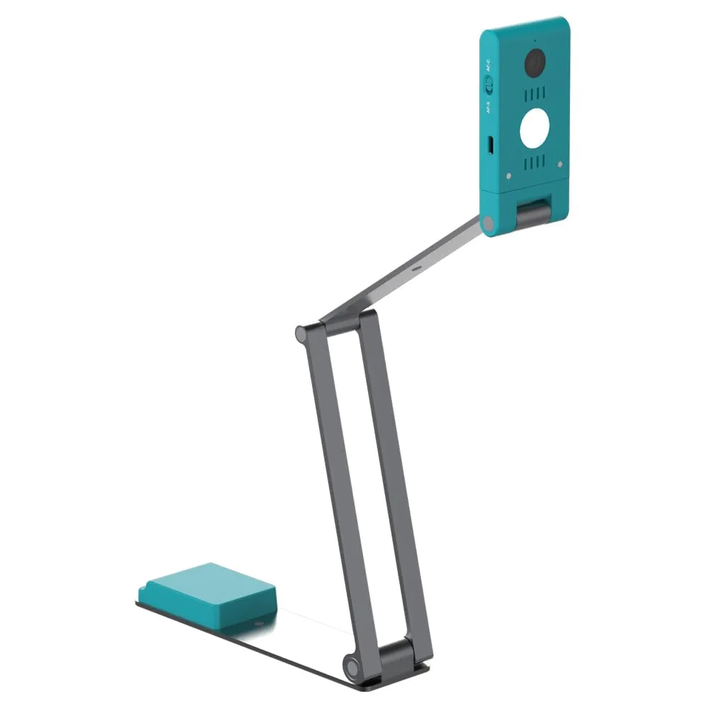 IRIScan Visualizer Webcam Document Camera v7: 4K UltraHD-13MP, Scanner A3, Portatile, Video Conferenza