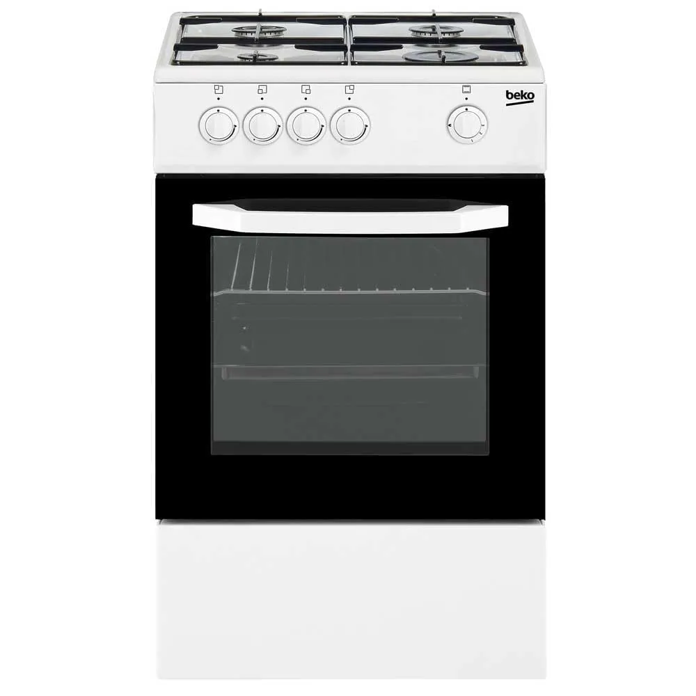 Cucina a gas Beko CSG42009DW, 50x50 cm, bianca