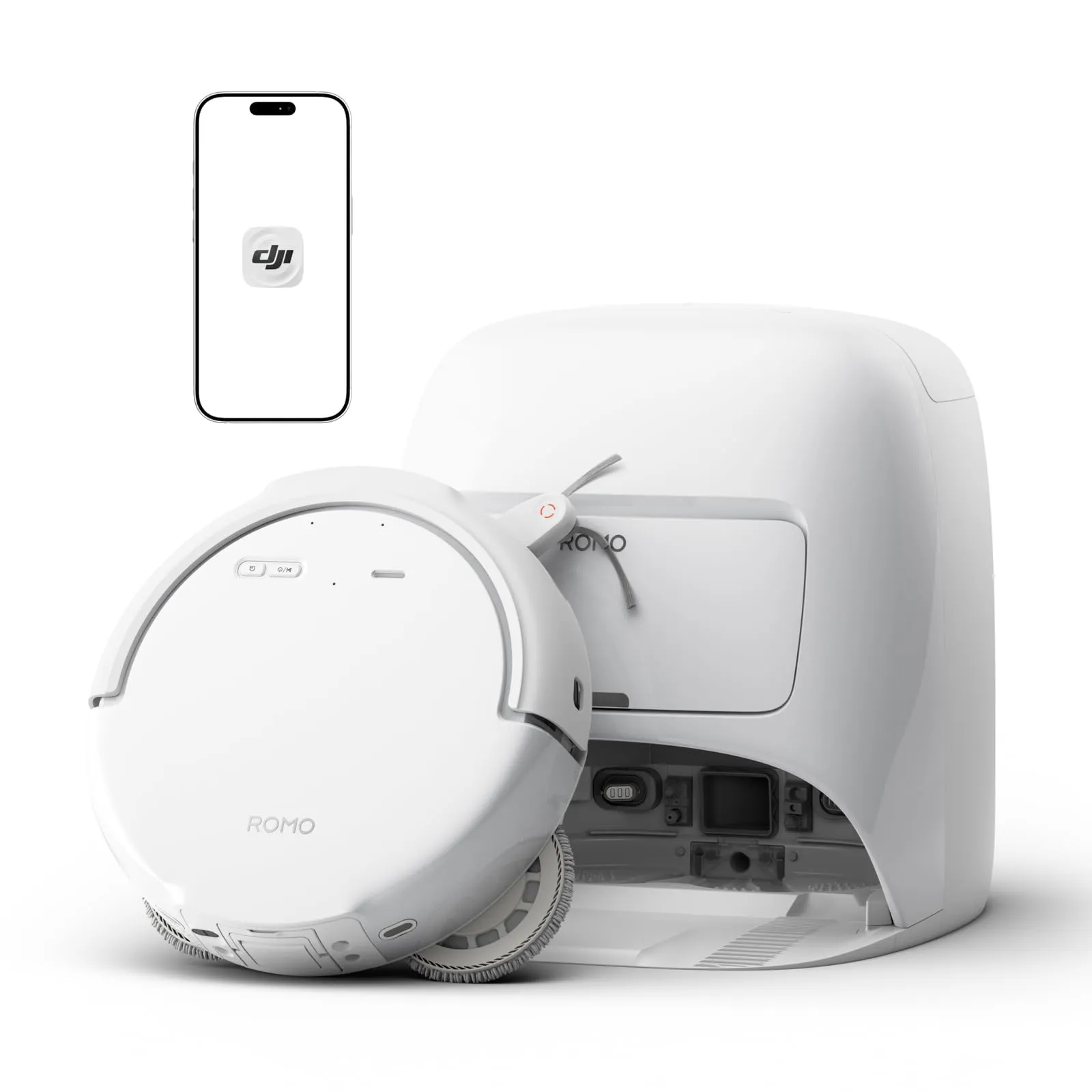 DJI ROMO S Robot Aspirapolvere e Lavapavimenti
