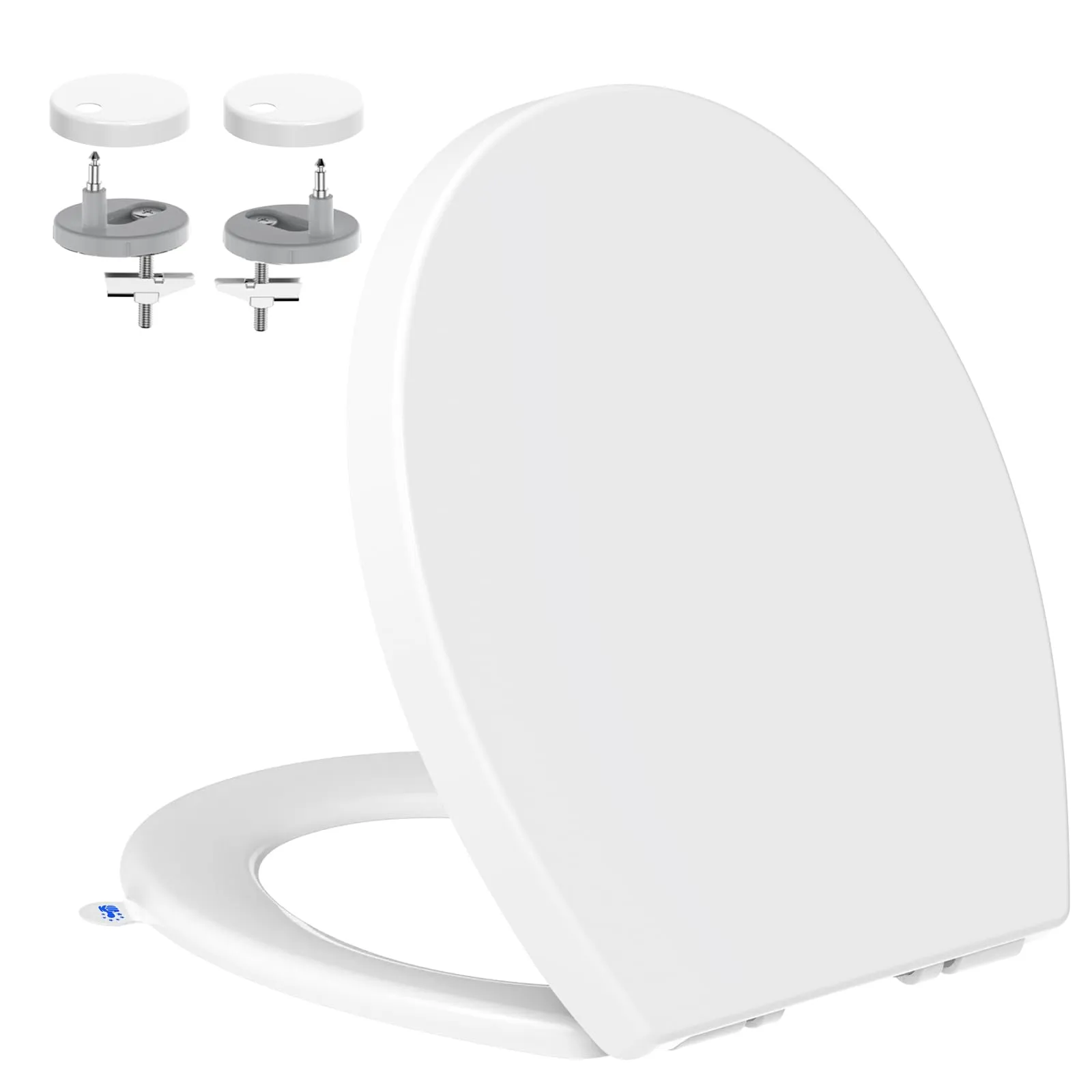 Tavoletta WC Universale YEAUPE PRO O Forma con Chiusura Ammortizzata e Sgancio Rapido