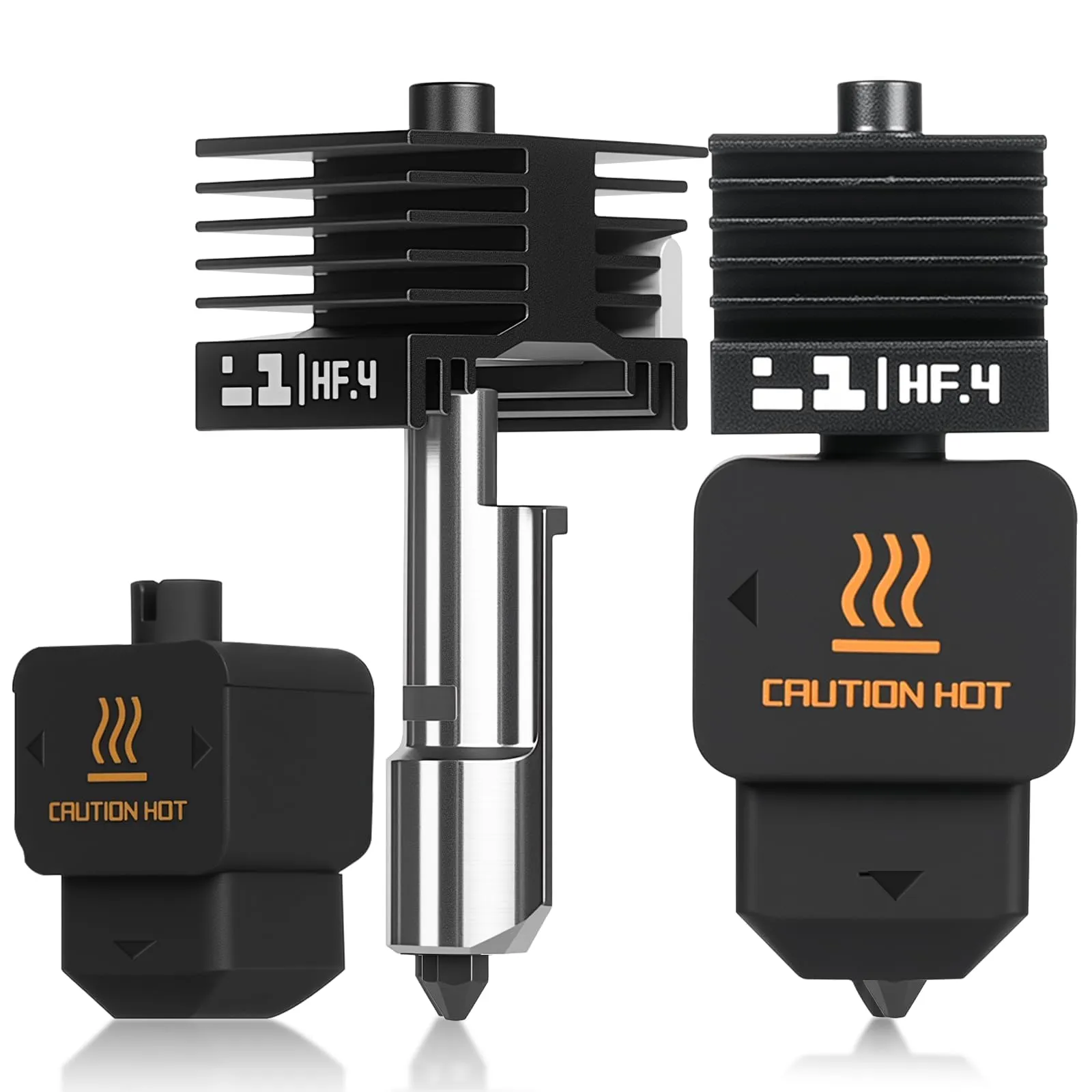 Hotend Aggiornato ad Alta Portata per Bambu Lab H2D/H2S - Set da 2 Pezzi