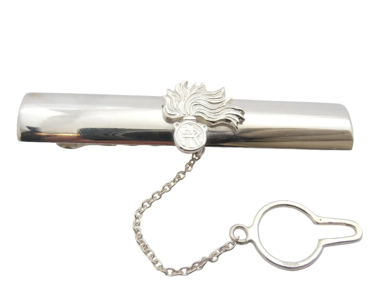 Fermacravatta Carabinieri in Argento 925 con Fiamma
