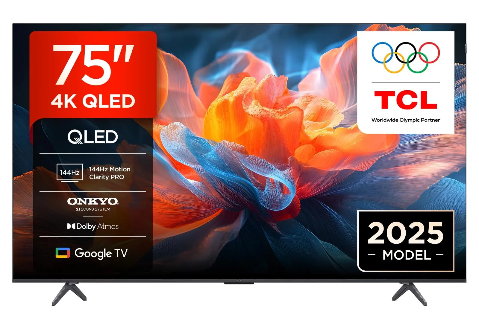 TCL 75T8C TV QLED 4K HDR 75 pollici