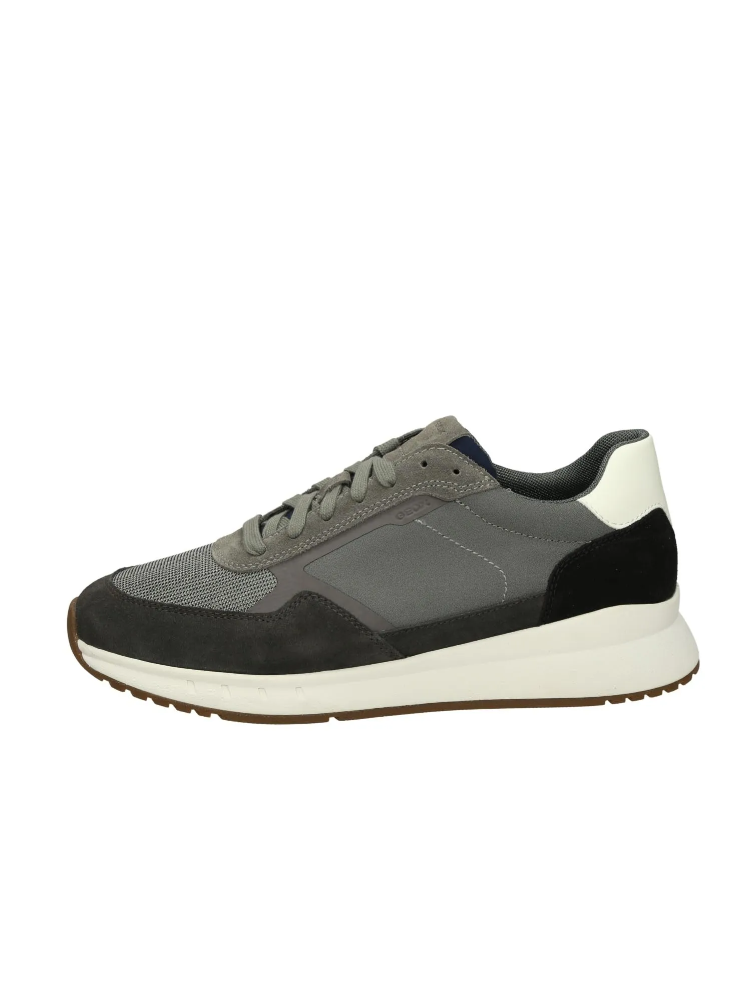 Geox U BRANTHON A, Scarpe da Ginnastica Uomo, Graphite/Dk Grey, 43 EU