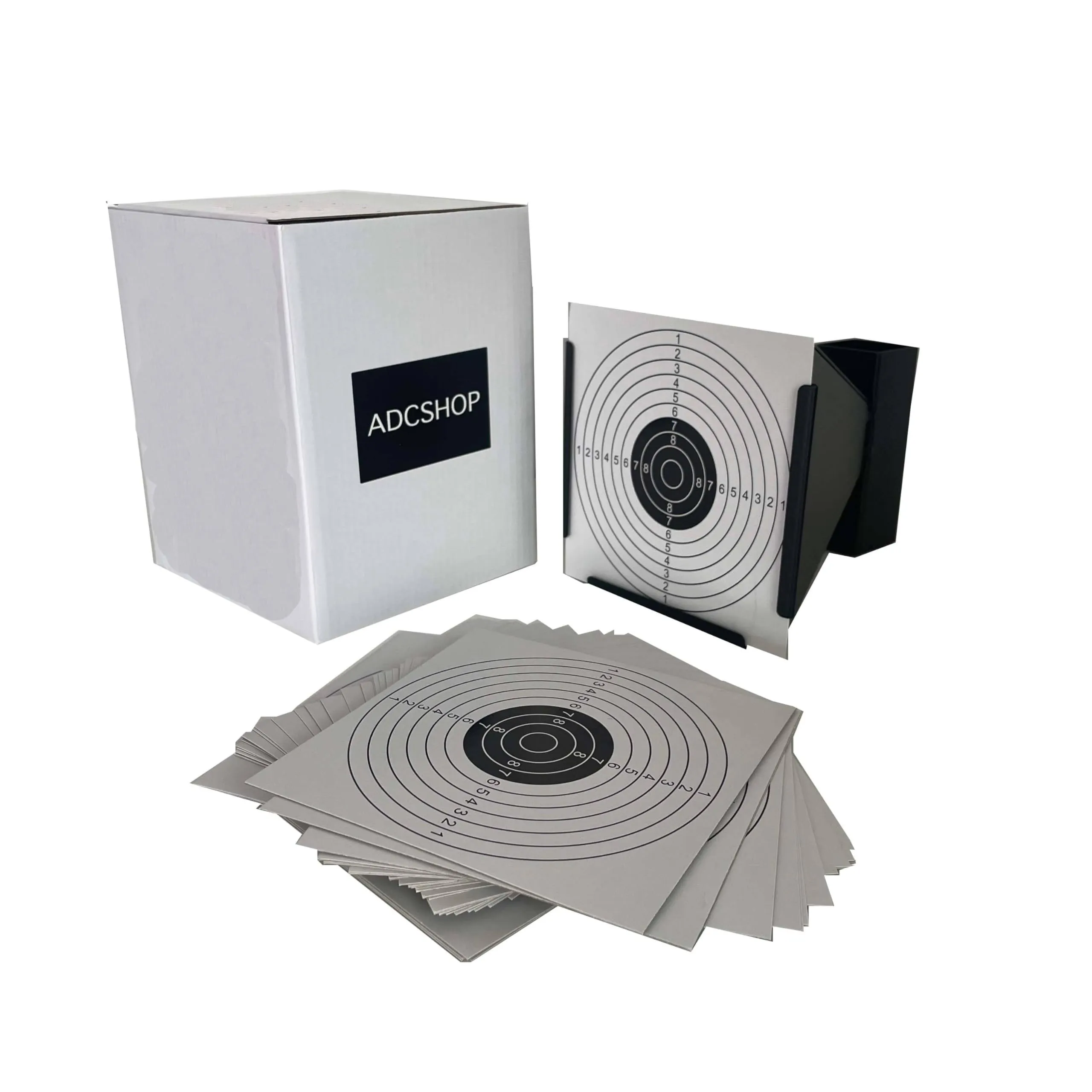 ADCSHOP Raccogli Proiettili per Tiro al Bersaglio con 50 Bersagli Inclusi