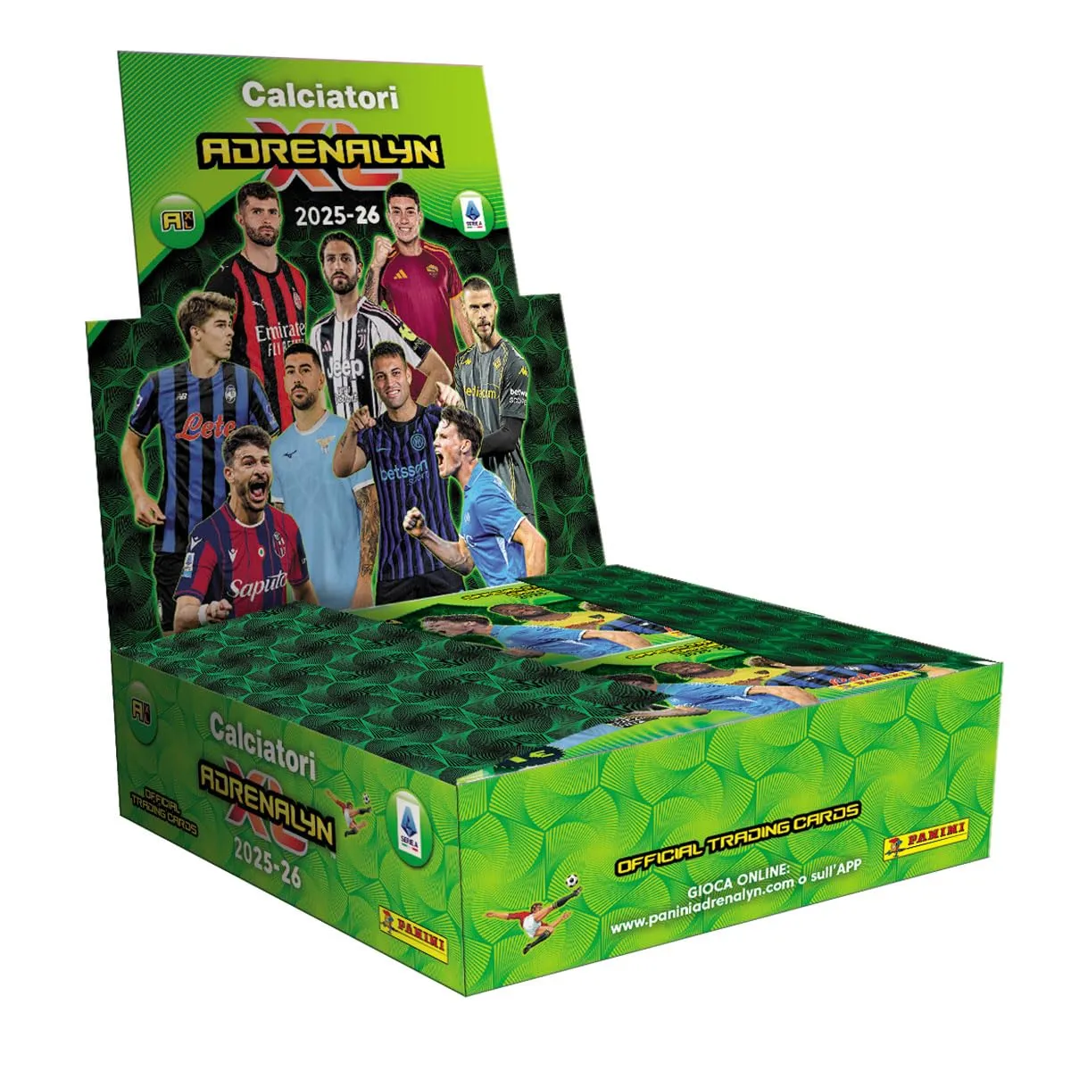Calciatori Adrenalyn XL™ 2025-2026 – Box da 24 Bustine Panini