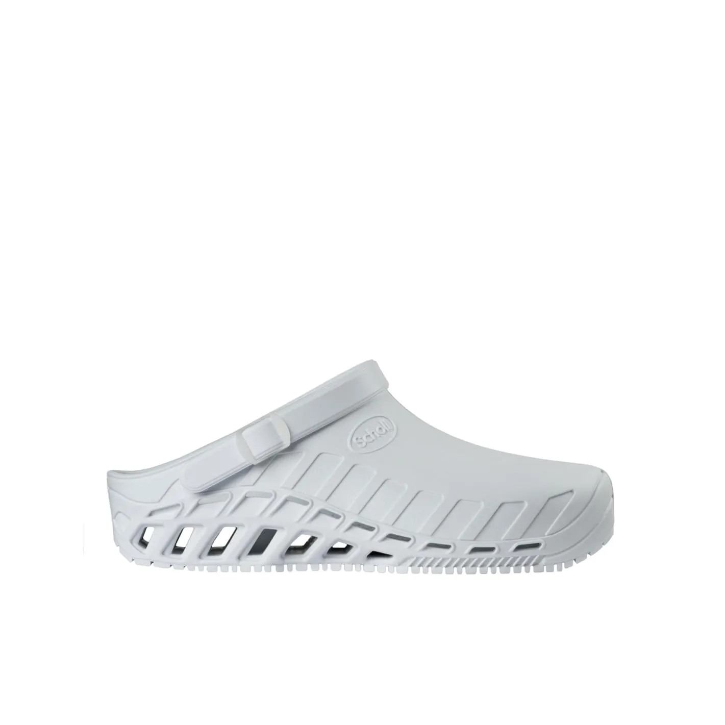 Scholl Clog Evo, Zoccoli Sanitari Medicali Unisex - Adulto, Bianco, 39.5 EU