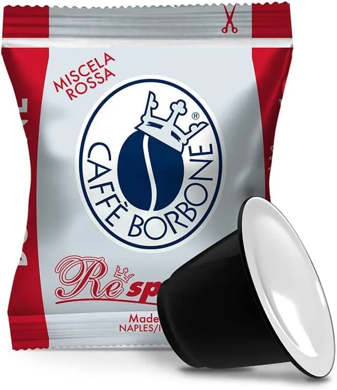 Caffè Borbone Respresso Miscela Rossa - 300 Capsule Nespresso Compatibili