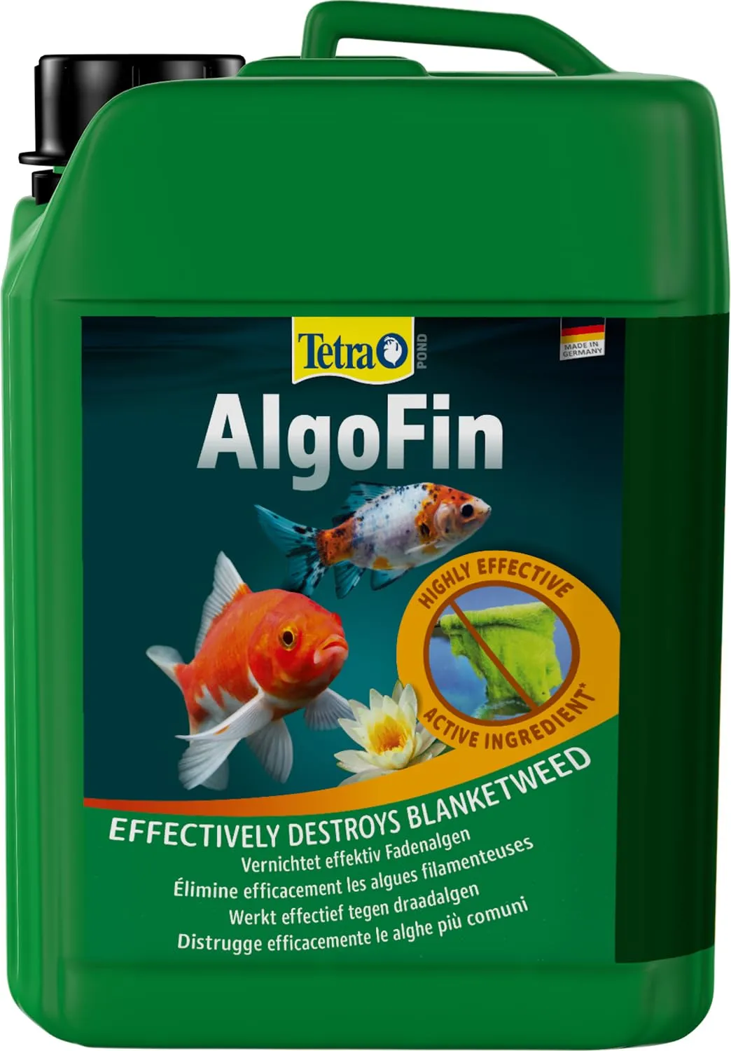Tetra Pond AlgoFin: Agente Attivo Contro le Alghe Filamentose per Laghetto