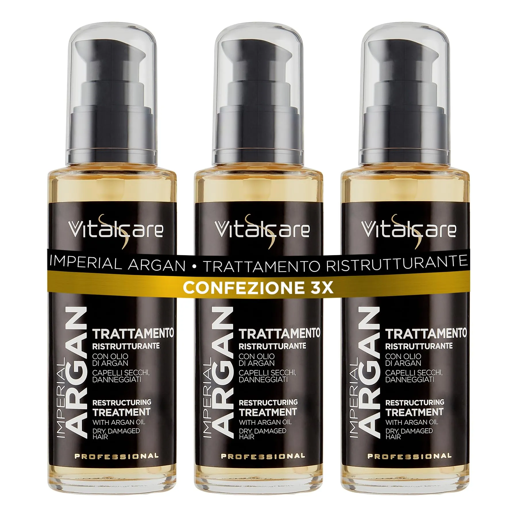 Vitalcare Imperial Argan - Trattamento Capelli Ristrutturante