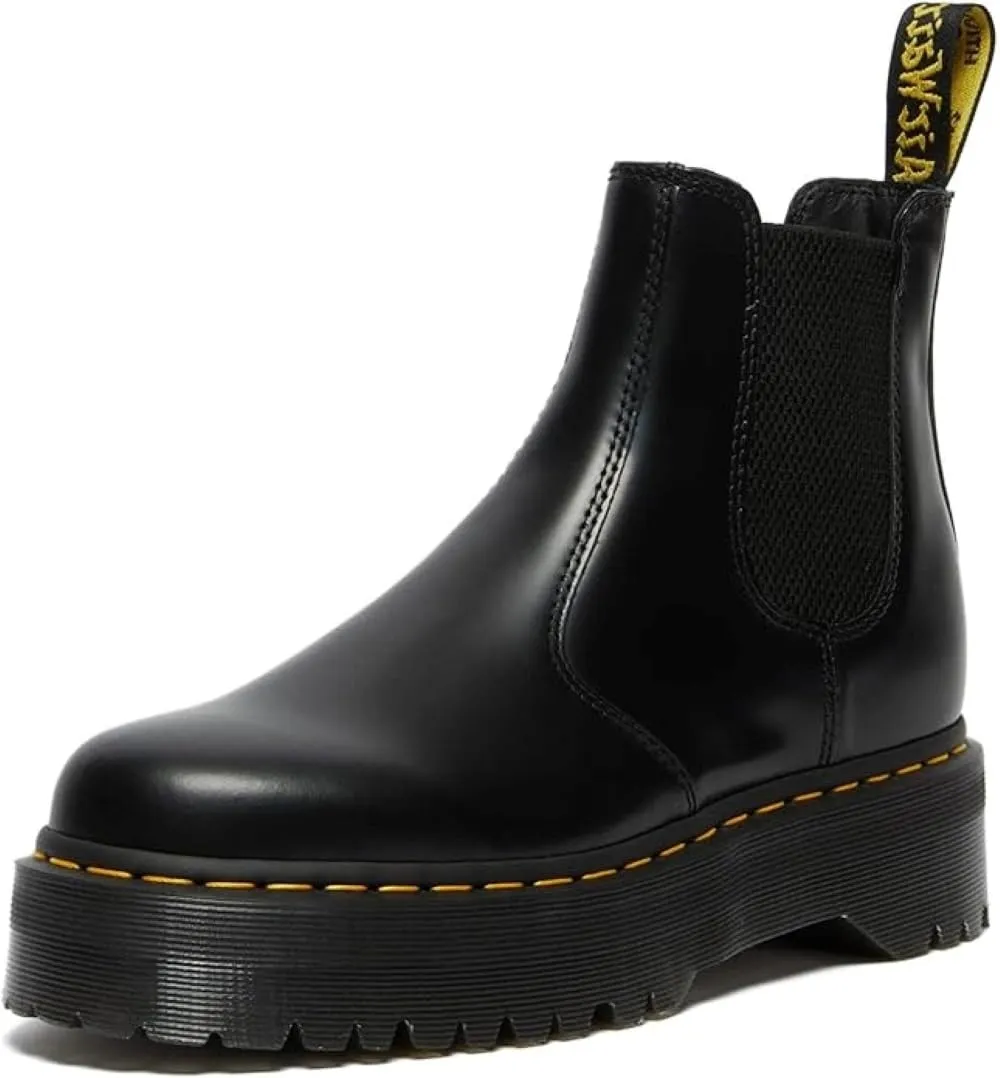 Dr. Martens 2976 Chelsea Boot - Anfibi Unisex-Adulto in Pelle Nera